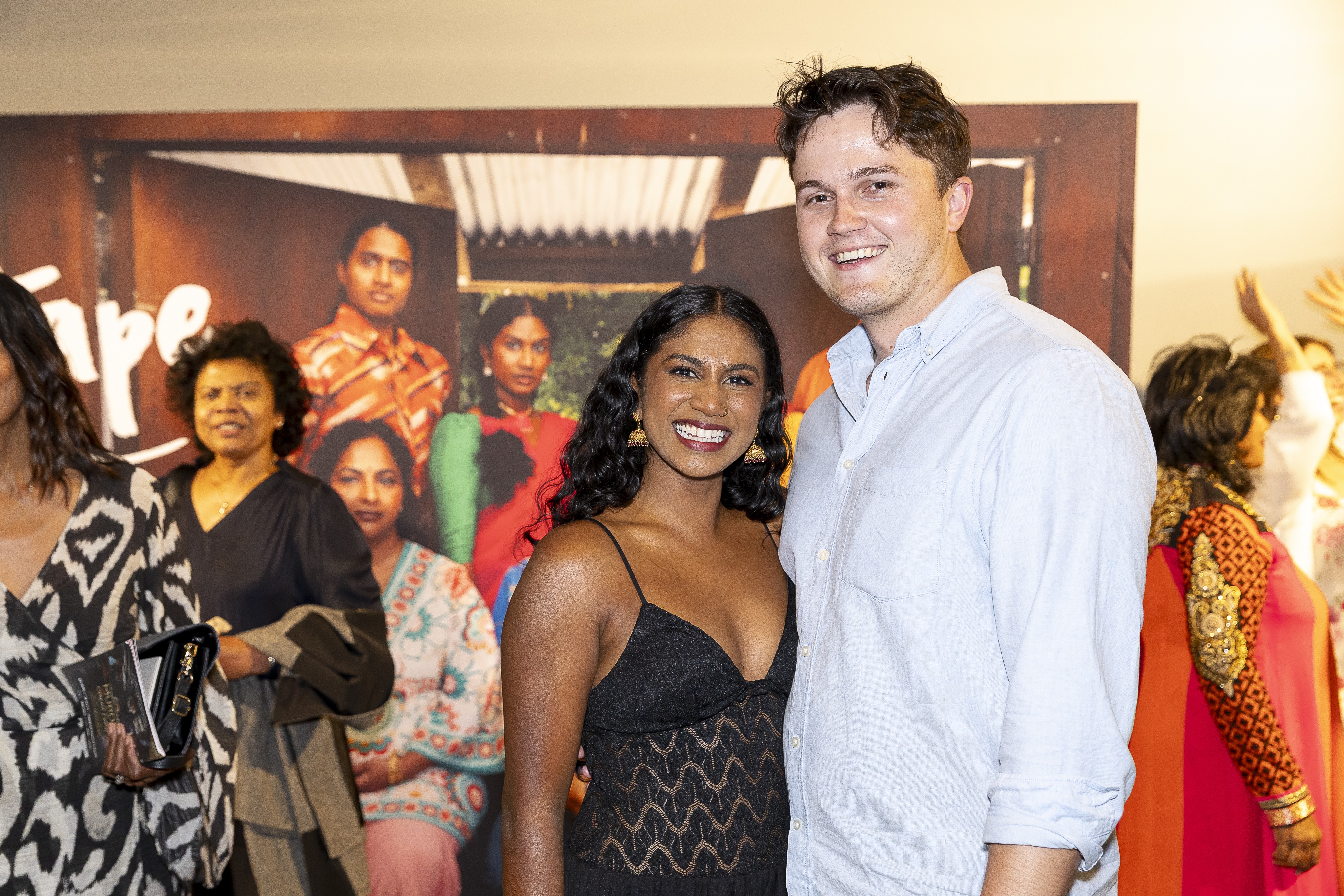 Gemma-Jayde Naidoo and James Baldwin. Photo / Ida Larsson