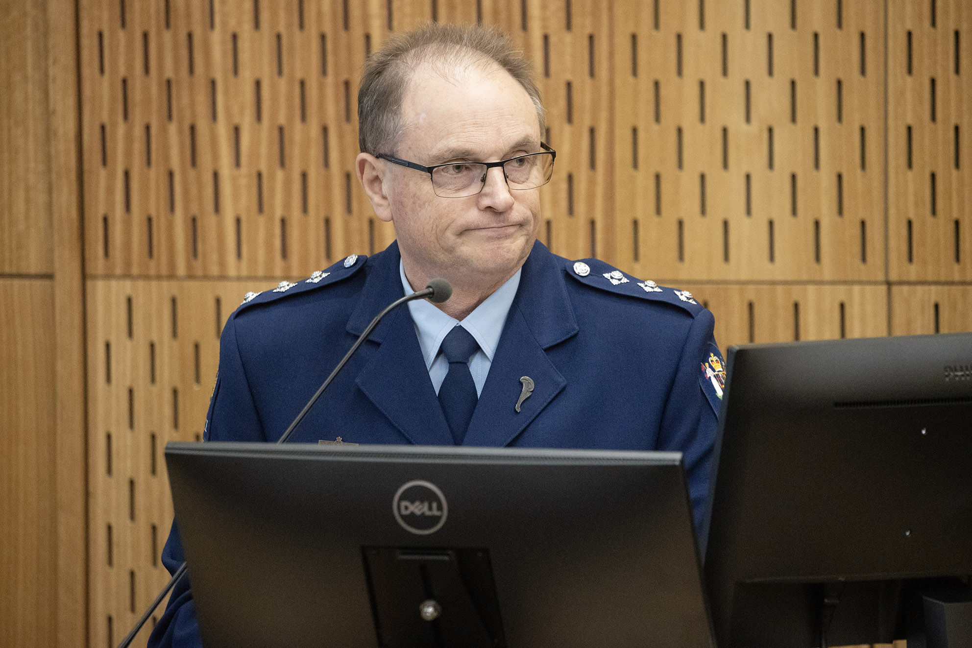 Inspector Ian Harris from the New Zealand Police. Photo / George Heard