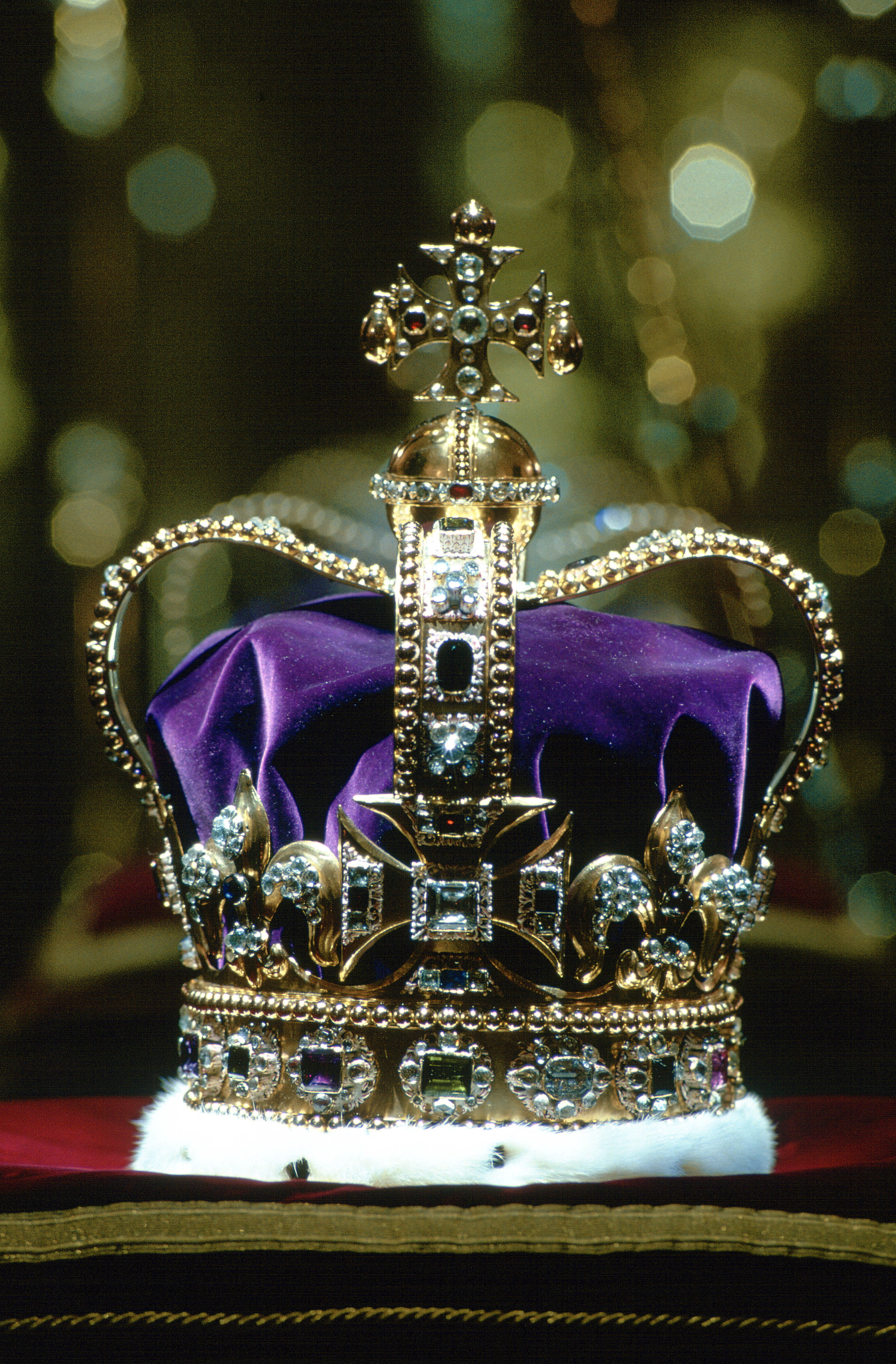 St Edward's Crown, The Coronation Crown Of England.  Photo / Getty Images