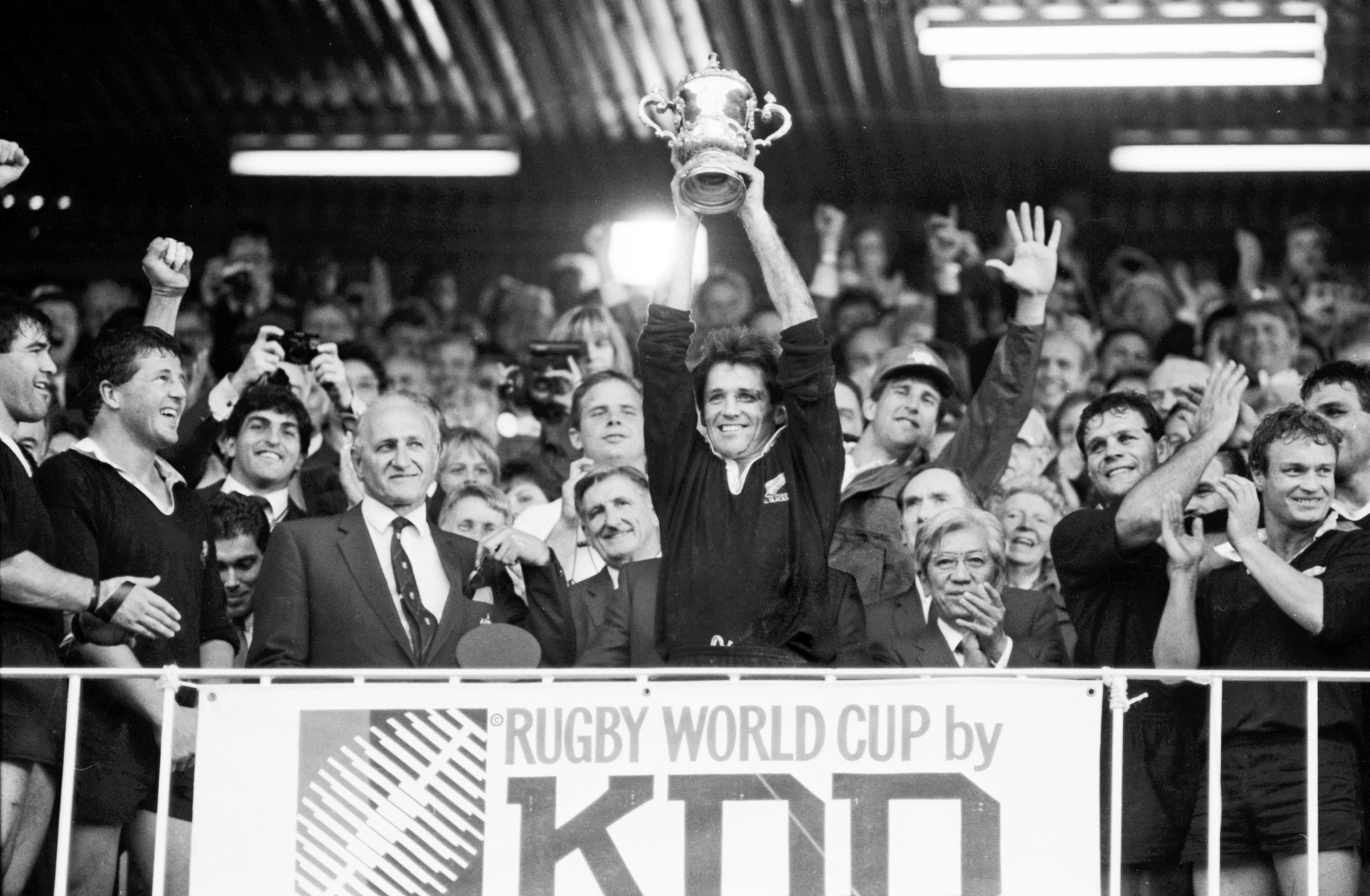 David Kirk would go on to captain the All Blacks to 1987 Rugby World Cup triumph after a year earlier being treated poorly by team-mates who went on a rebel South African tour. Photo / NZME