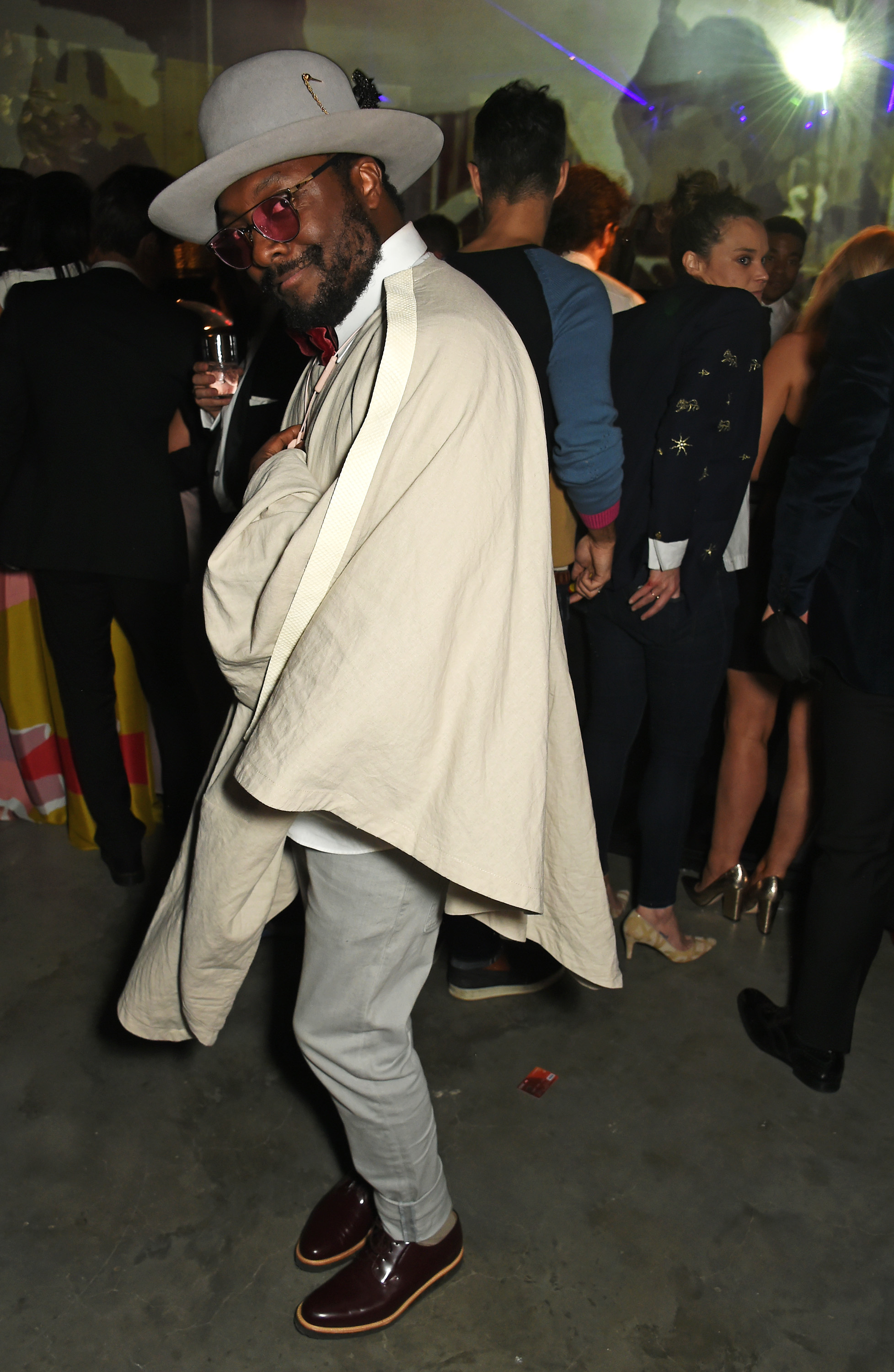 Will.i.am narrowly escaped an embarrassing wardrobe malfunction on The Voice. Photo / Getty Images