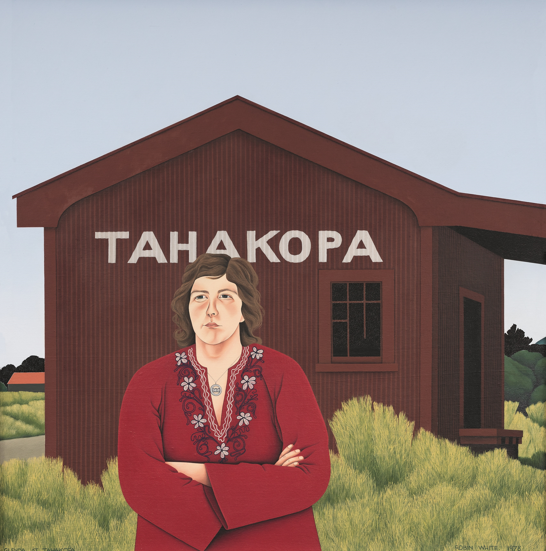 Glenda at Tahakopa, by Robin White, purchased for $406,000 by Te Papa at the BNZ art collection auction. Photo / Supplied.