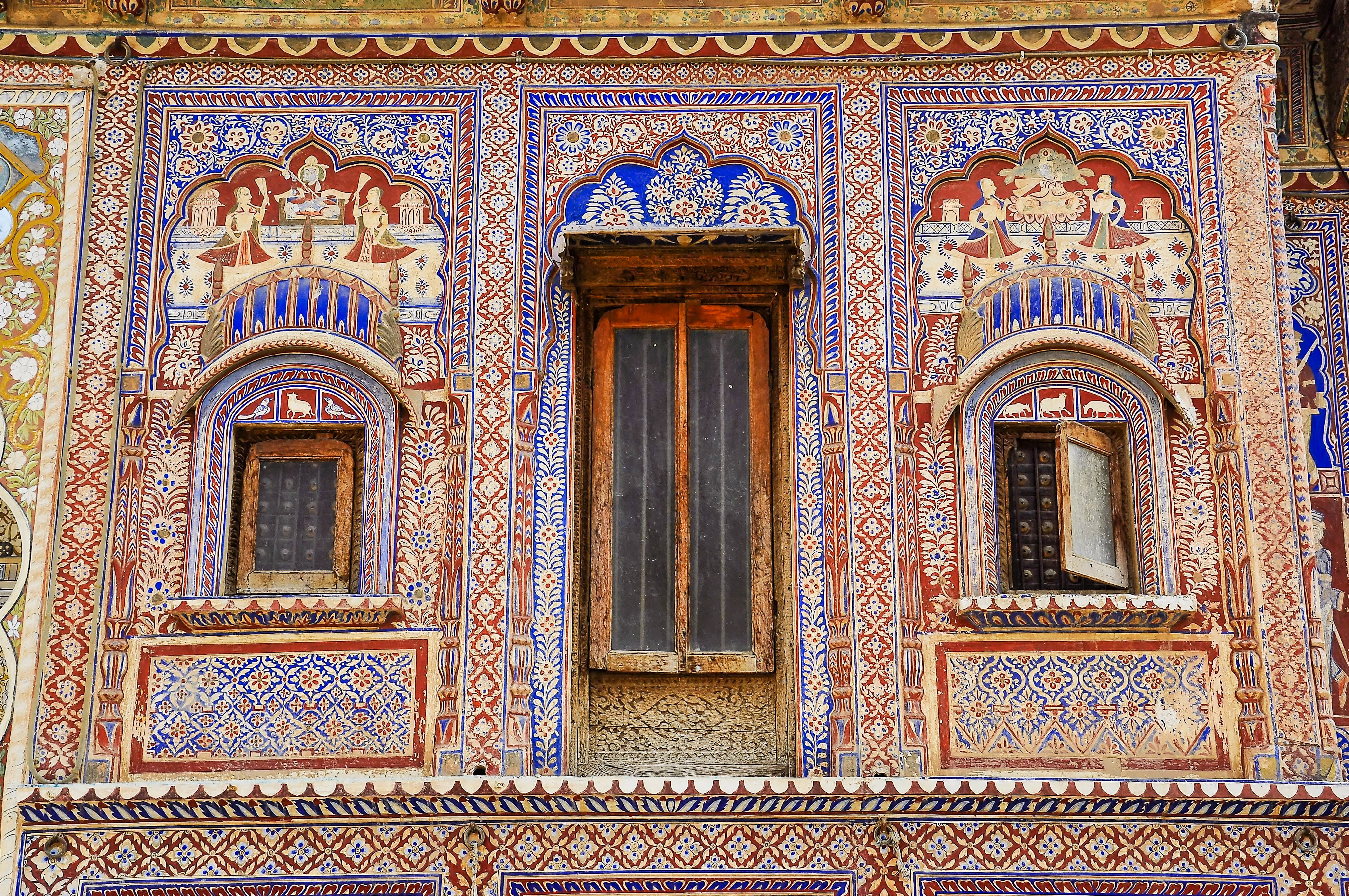 Shekhawati is famous for its intricately painted havelis, many of which date back to the 18th century. Photo / 123rf