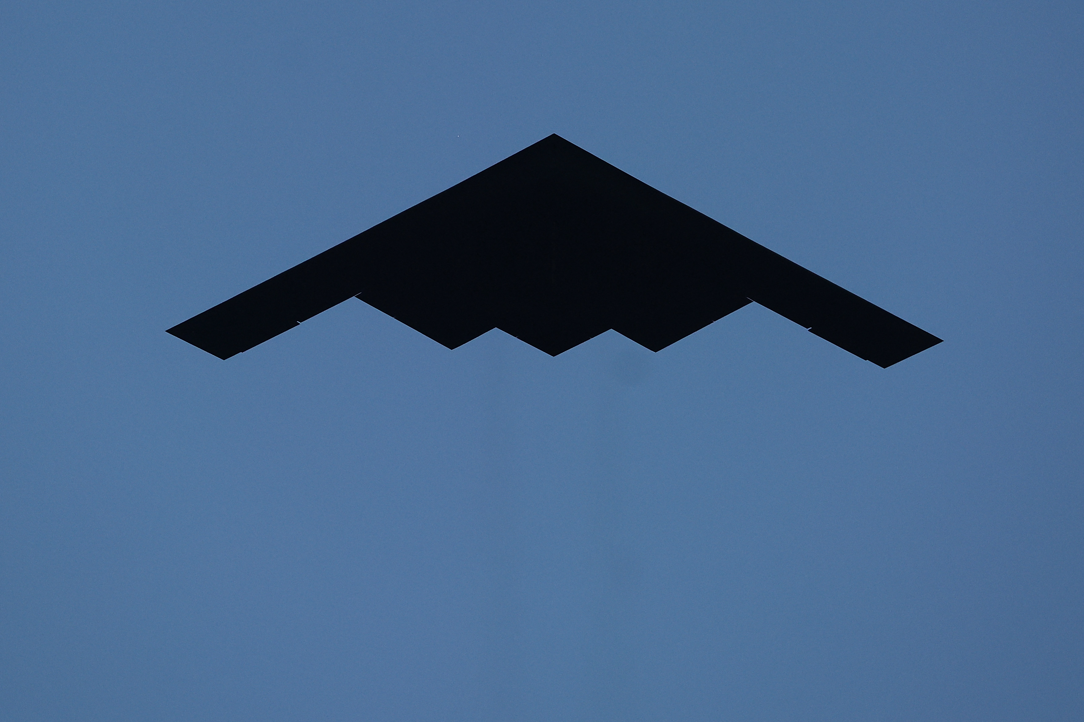 A B-2 Stealth Bomber has hit five Houthi weapons sites. Photo / AFP