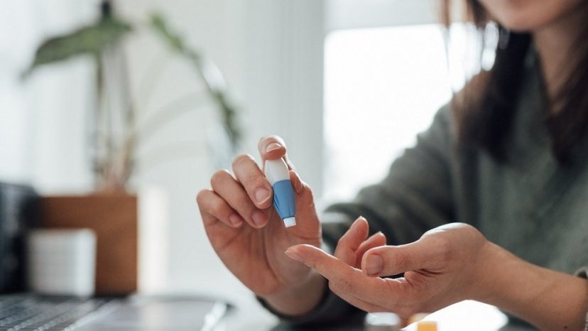 Counting the cells. Diabetics must constantly monitor their sugar levels. Photo / Supplied