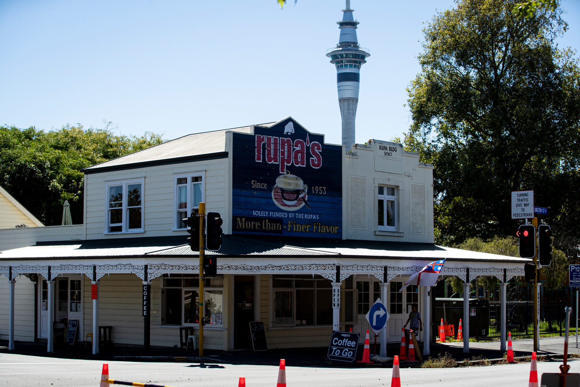 Rupa's cafe in Auckland's Freemans Bay. Photo / Dean Purcell