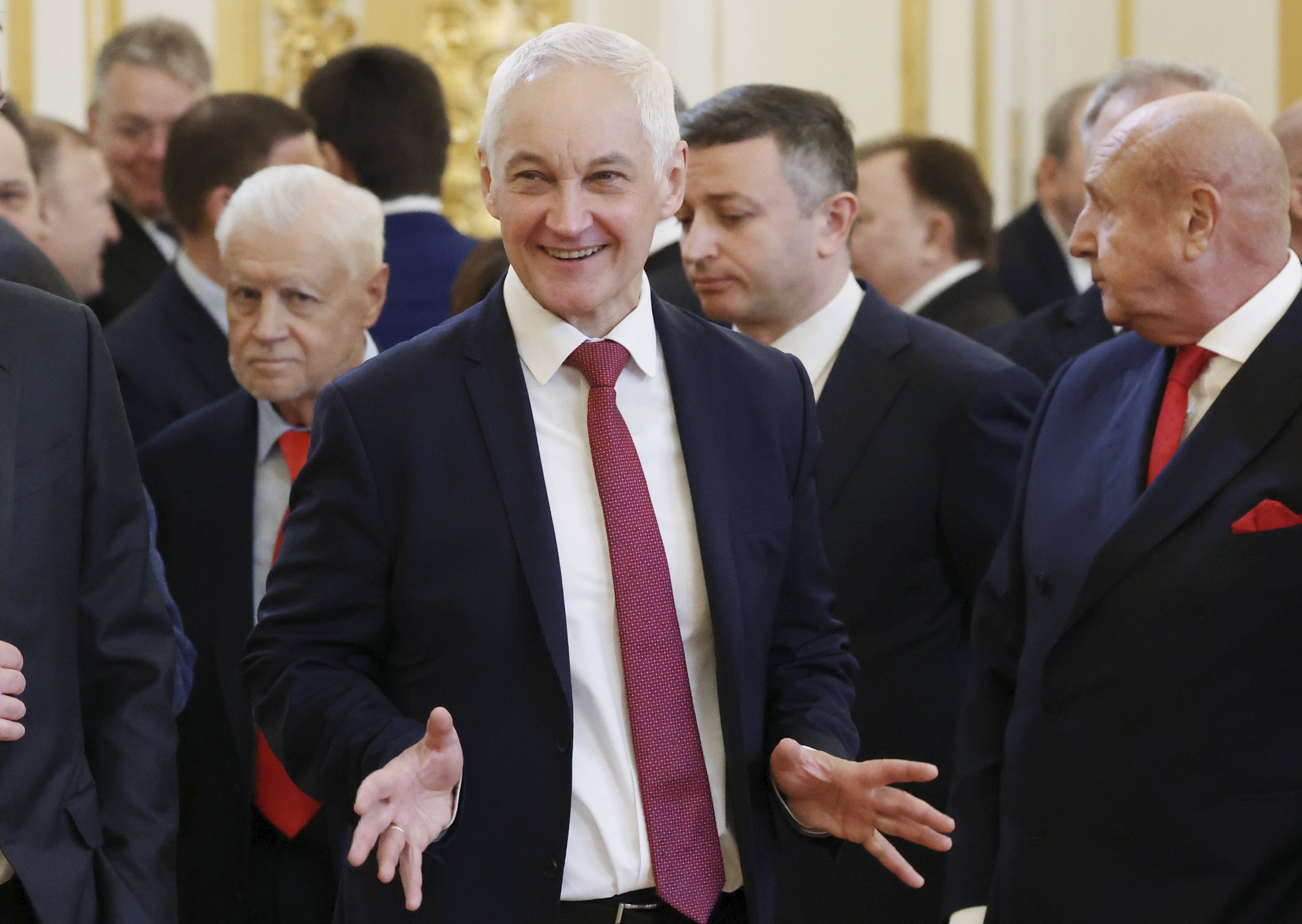 Putin nominated First Deputy Prime Minister Andrei Belousov for the role. His appointment must now be approved by Russian lawmakers. Photo / Kremlin Pool Photo via AP