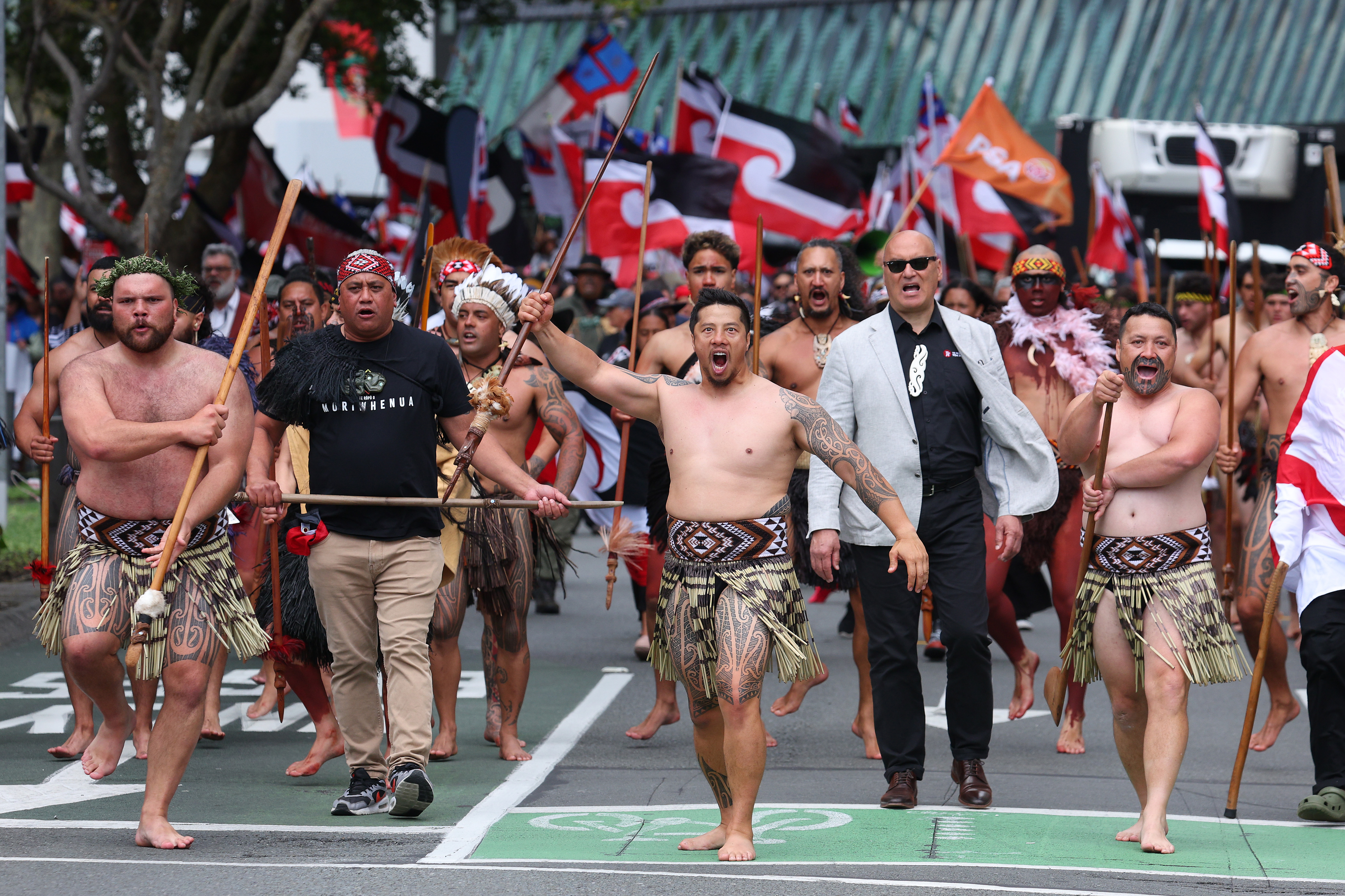 Opposition to David Seymour's Treaty of Waitangi Principles Bill was strong throughout Aotearoa. Photo / Getty Images
