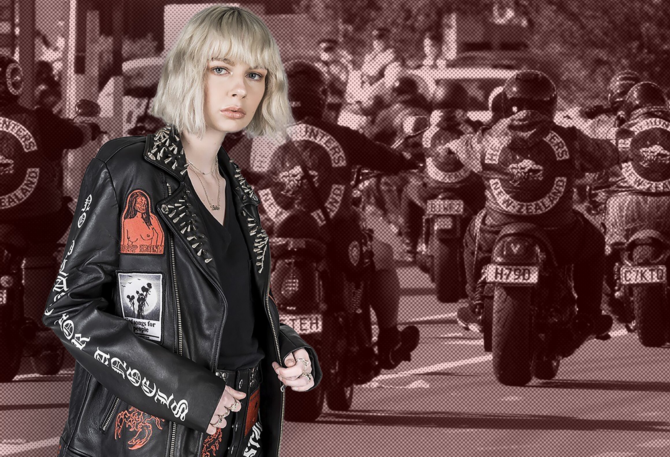 Where do you draw the parameters for a law against patches or insignia? Who is allowed to wear an image of a bulldog on a T-shirt? Photo / NZME