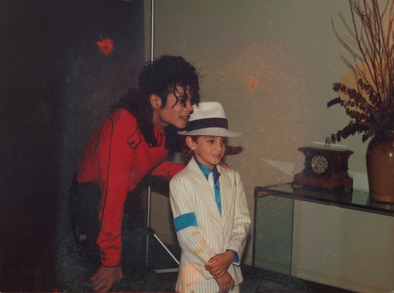 Michael Jackson and Wade Robson in Leaving Neverland (2019). Photo / Supplied