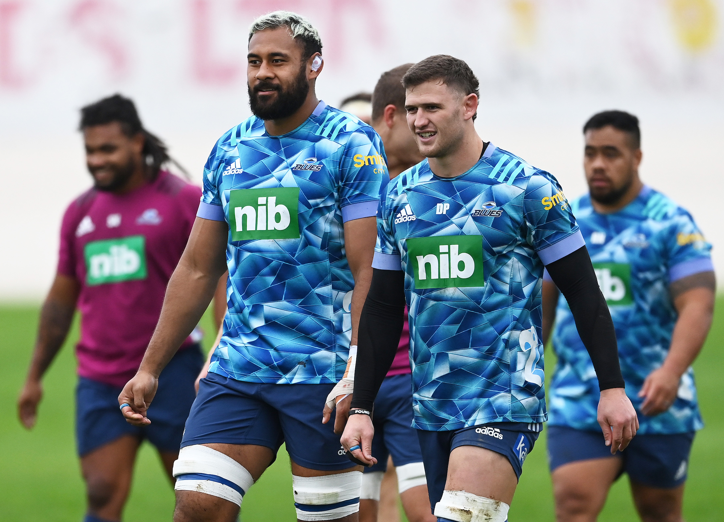 Patrick Tuipulotu and Dalton Papalii in 2021. Photo / Photosport