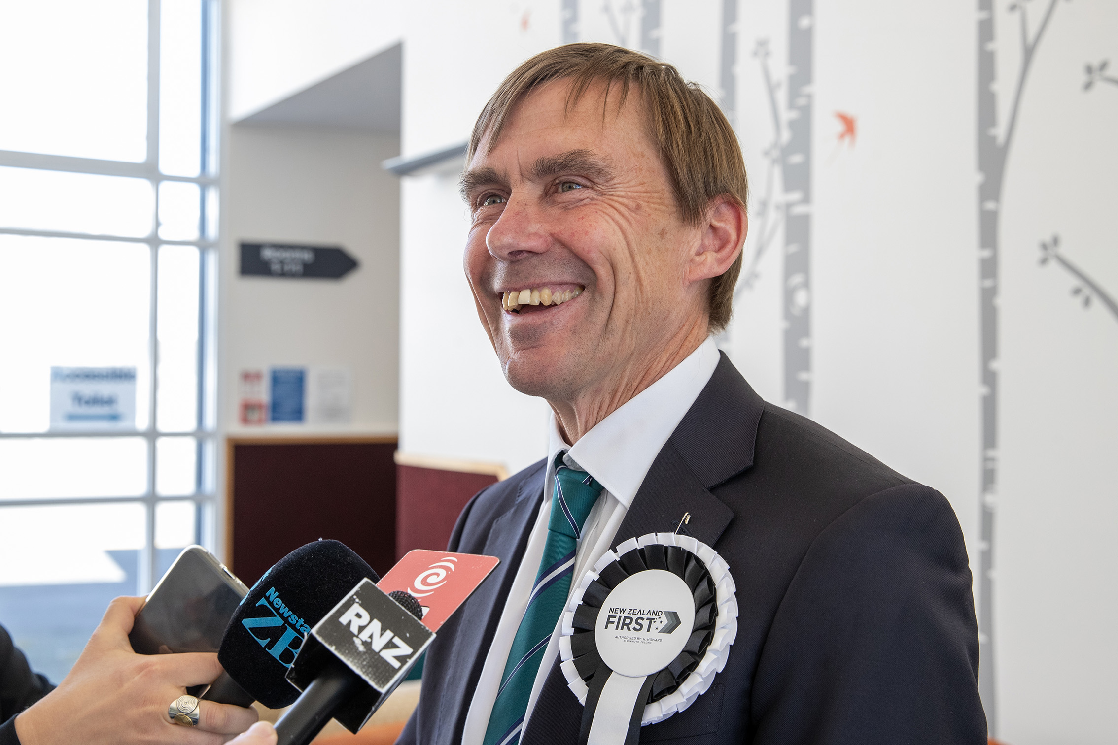 NZ First candidate and former Wellington mayor Andy Foster. Photo / Mark Mitchell
