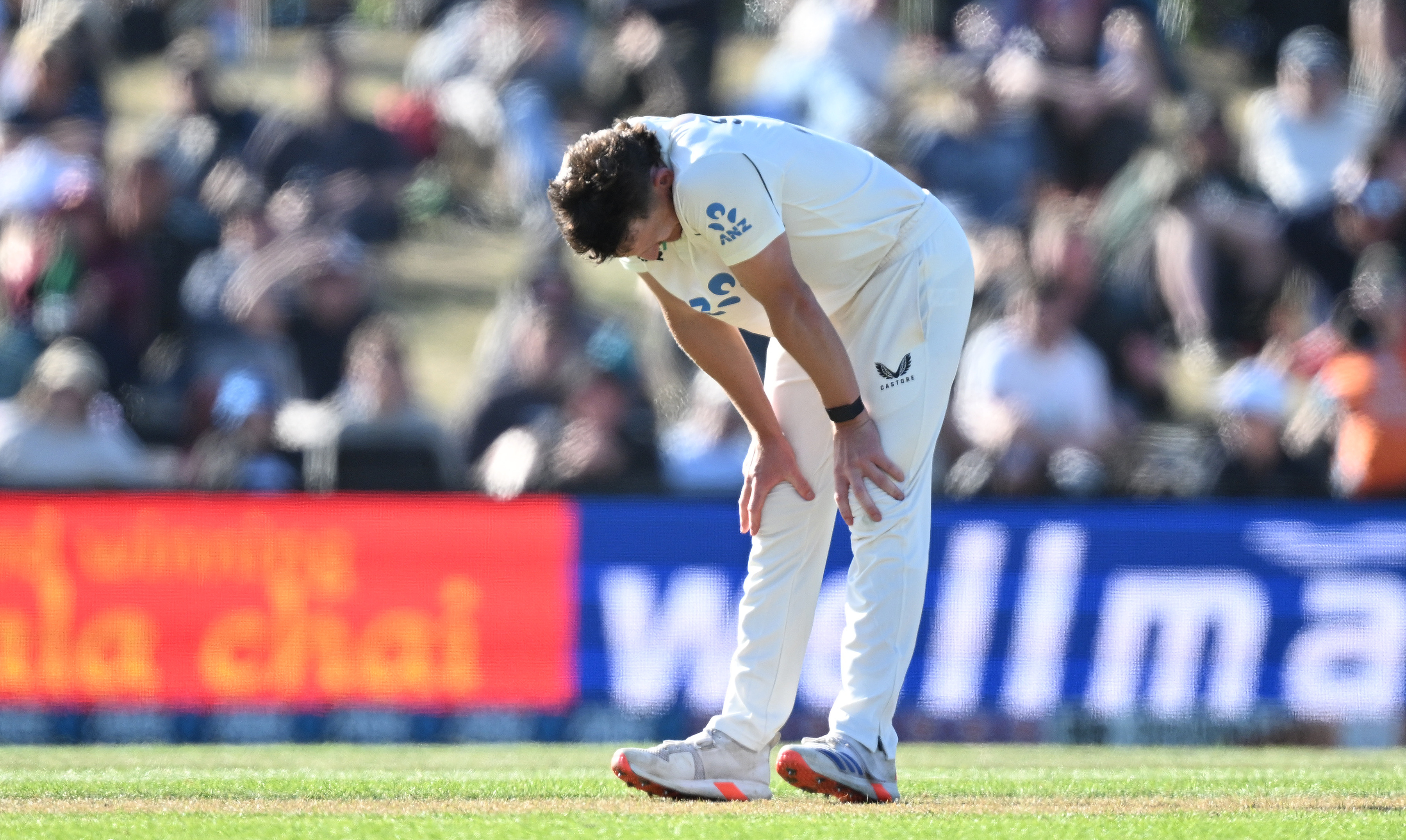Nathan Smith could have claimed more than two wickets. Photo / Photosport