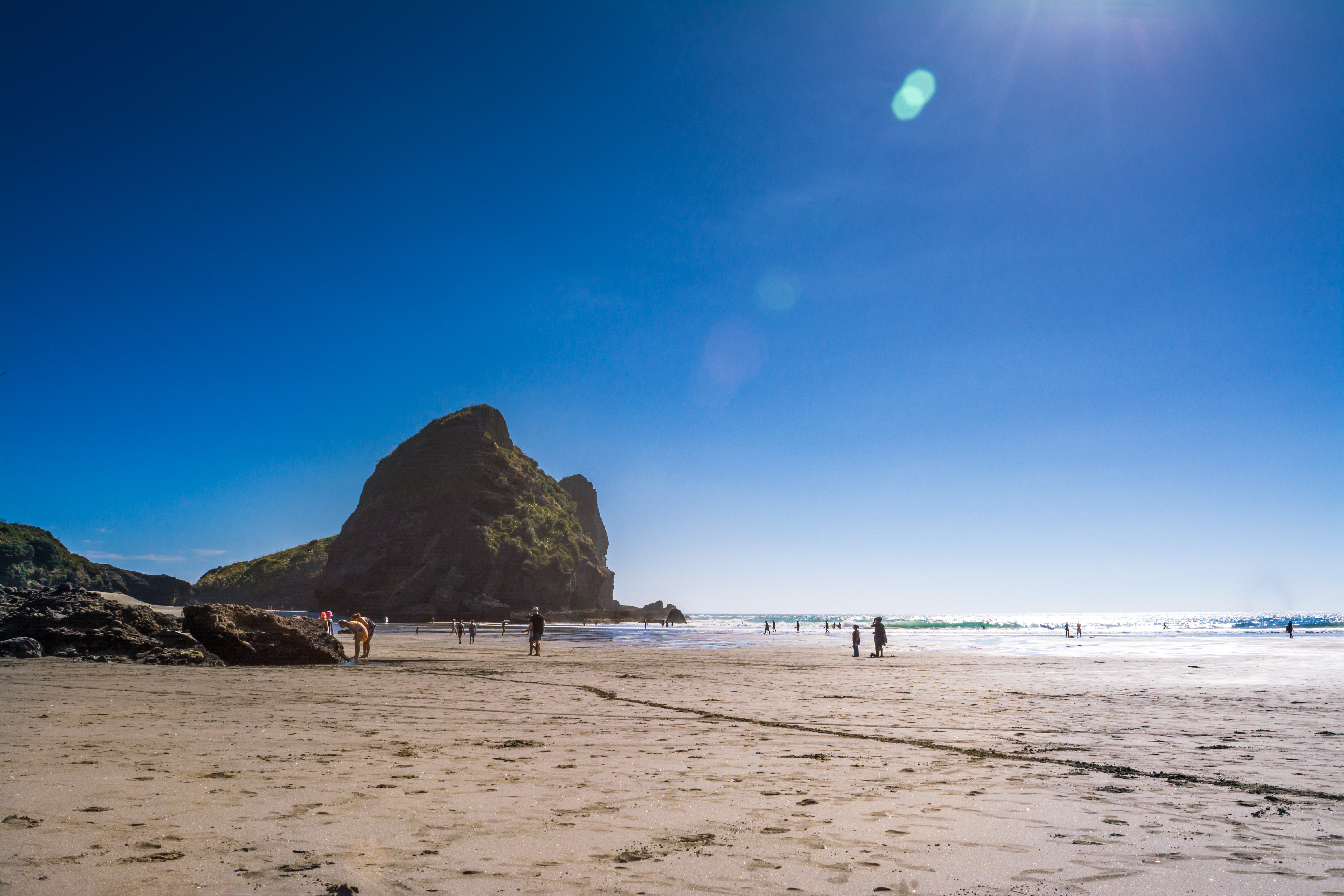 Dai Henwood reveals a secret, secluded beach not far from Piha's main beach. Photo / 123rf