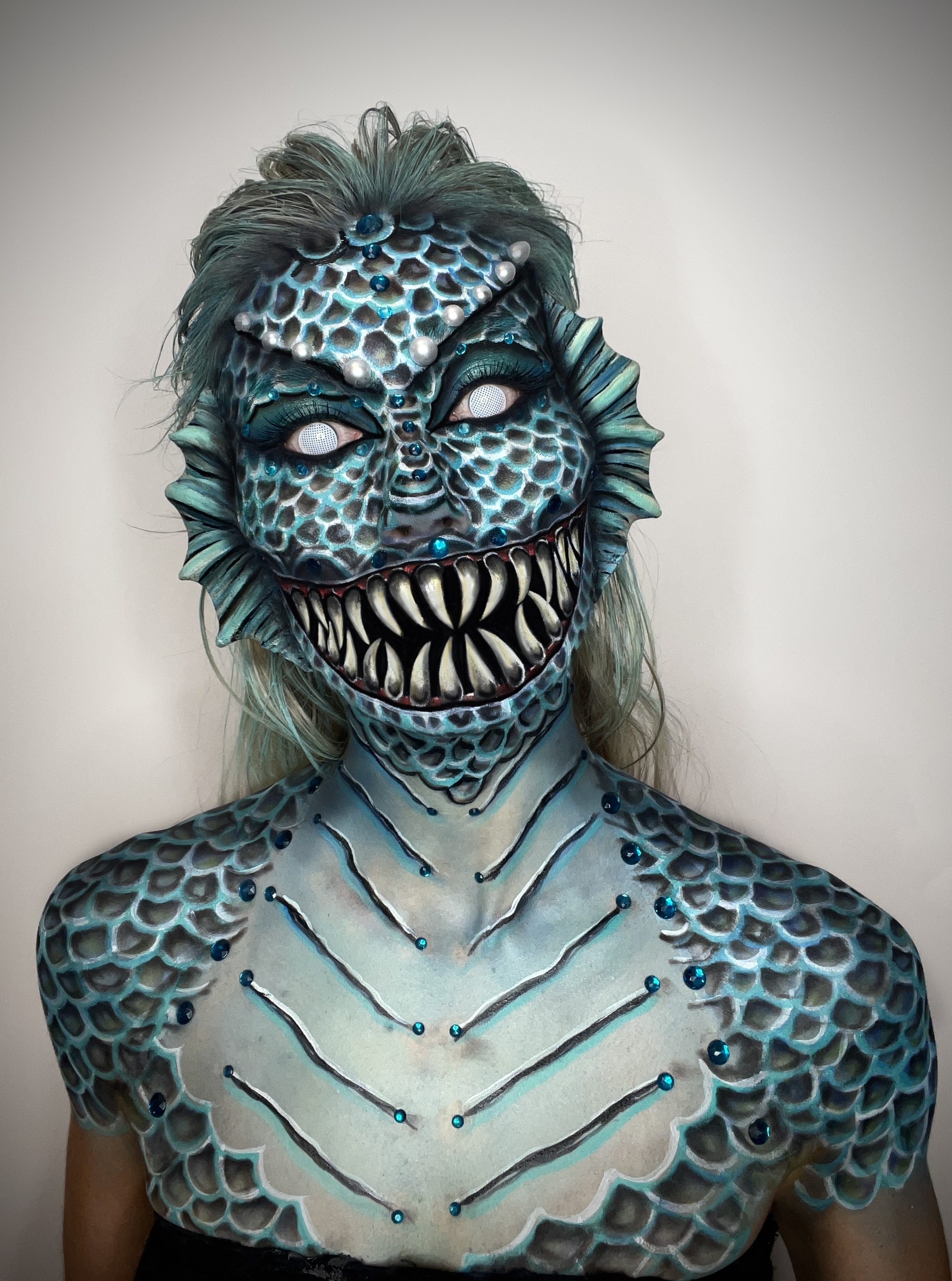 Halloween makeup: Tauranga artist Alyshia Jones-Mathie shares her