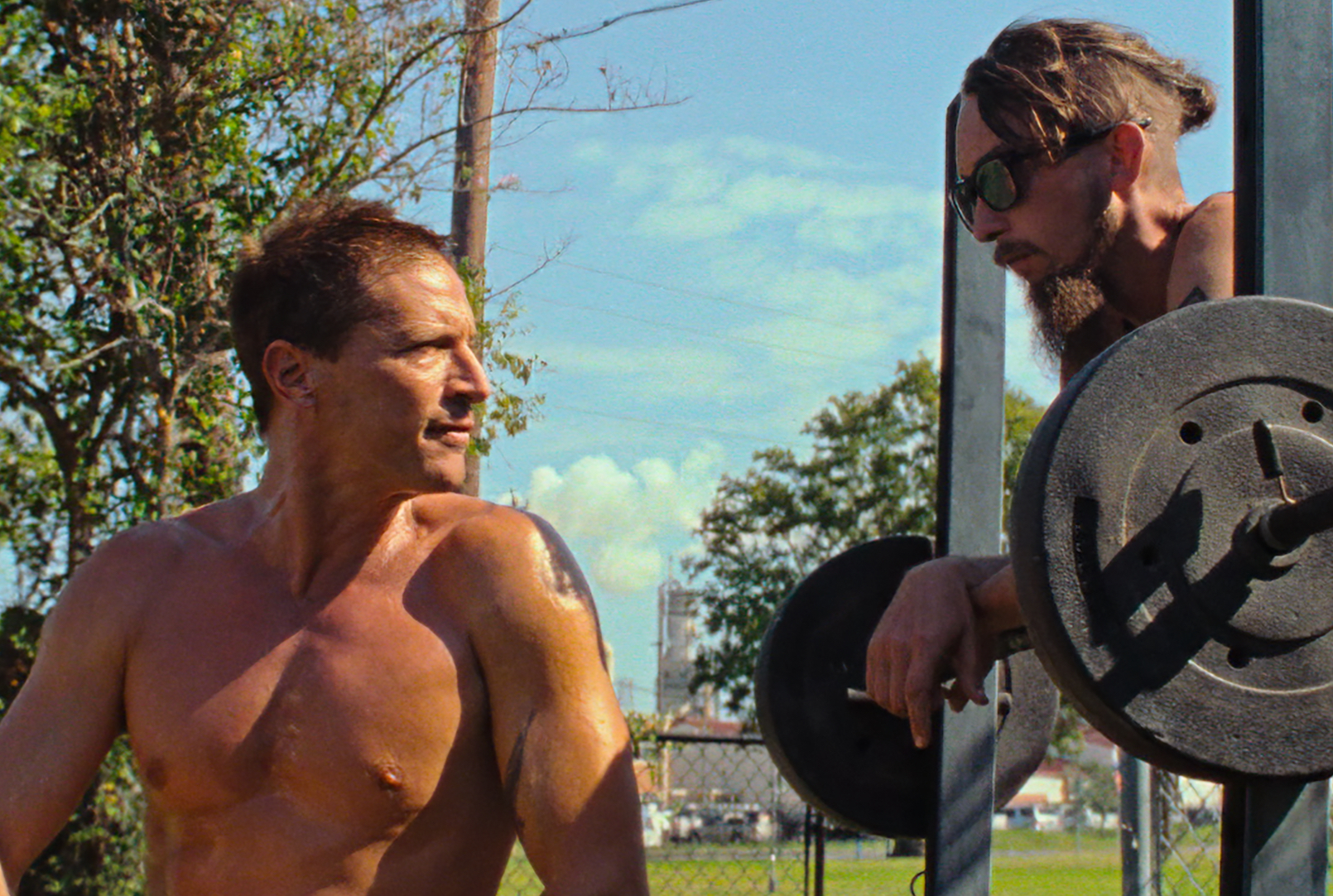 Scene from Red Rocket, in cinemas now.