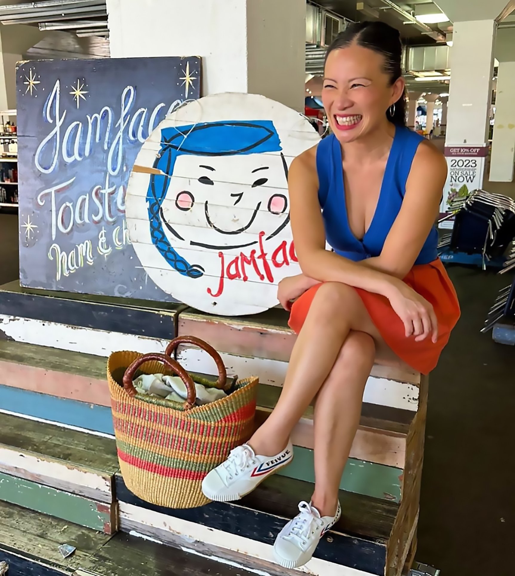 When she's not judging MasterChef Australia, Poh Ling Yeow operates Adelaide baking business Jamface.