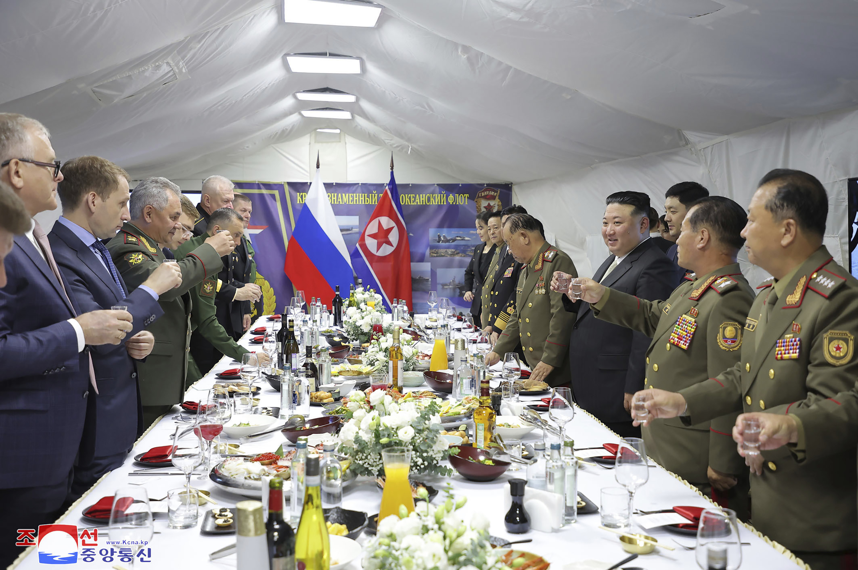 Since entering Russia last Tuesday in his first overseas trip in more than four years, Kim had met President Vladimir Putin and visited key military and technology sites. Photo / AP
