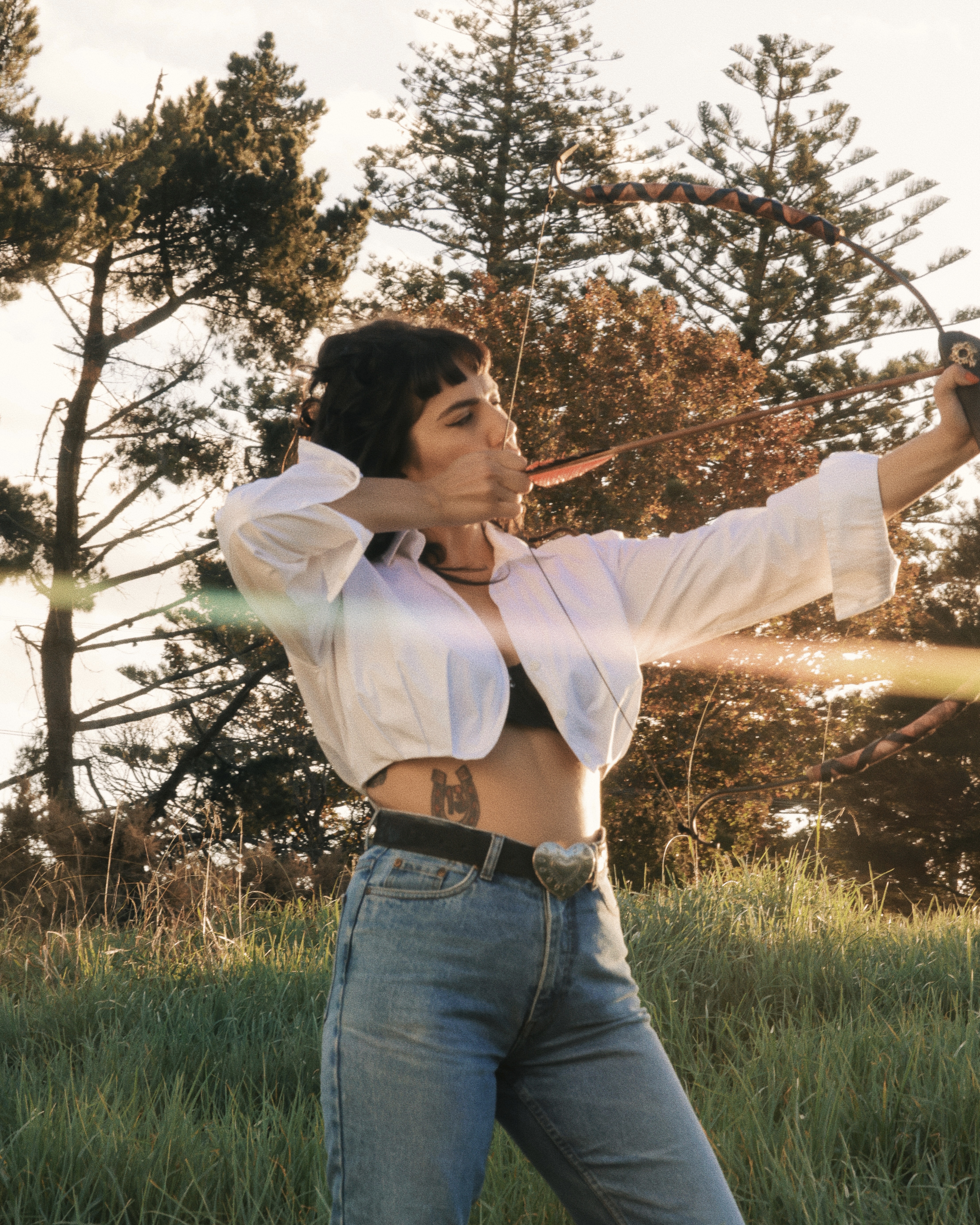 Real name Aimee Renata, Erny Belle explores themes of home in her music. Photo / Matt Hunter