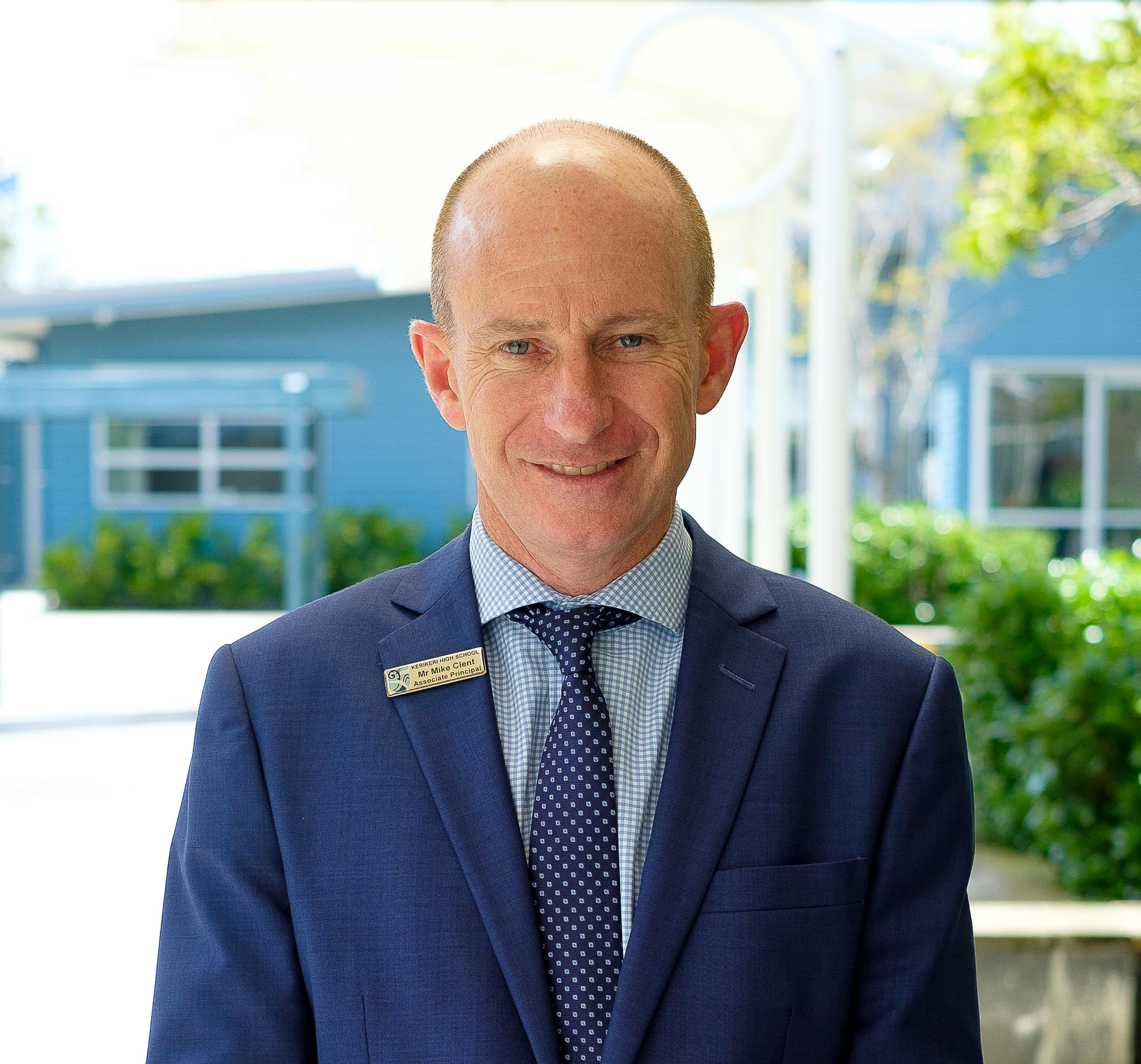 Associate principal Mike Clent takes over the principal role after Elizabeth Forgie retires. Photo / supplied