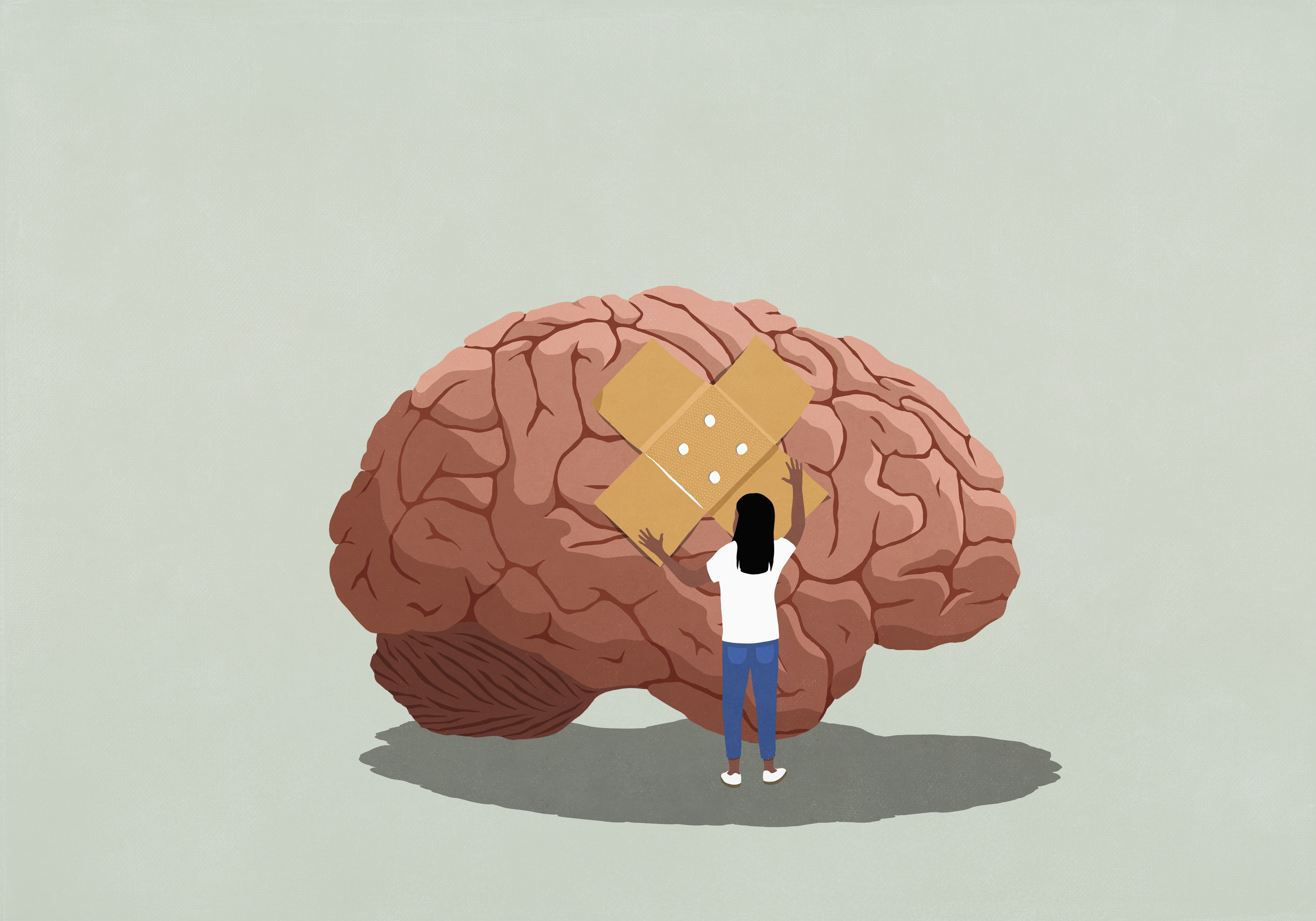 The amygdala evolved to bypass brain areas involved in logical thinking and can directly engage physical responses. Photo / Getty Images
