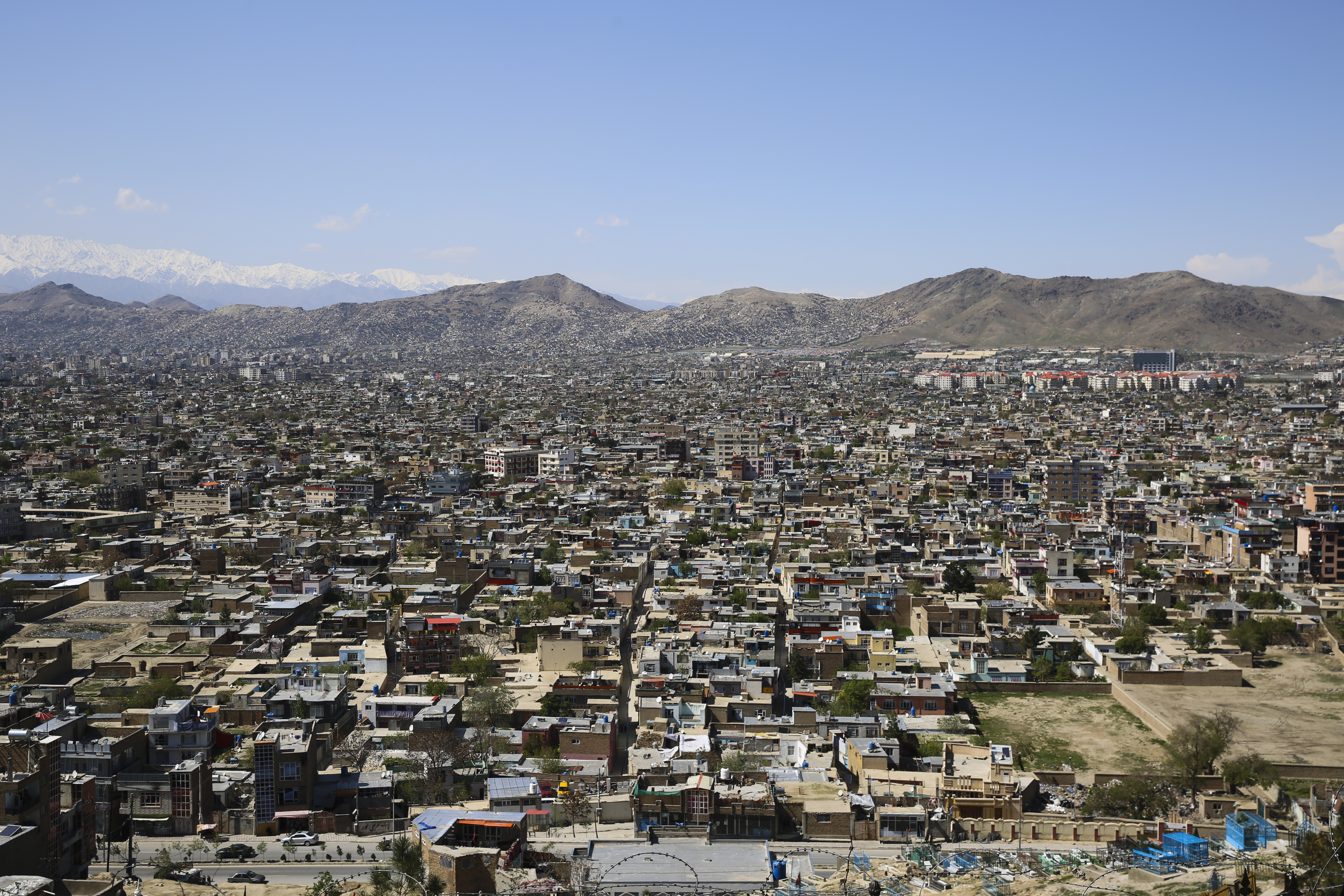A view of Kabul, Afghanistan, on April 23, 2024. Photo / AP