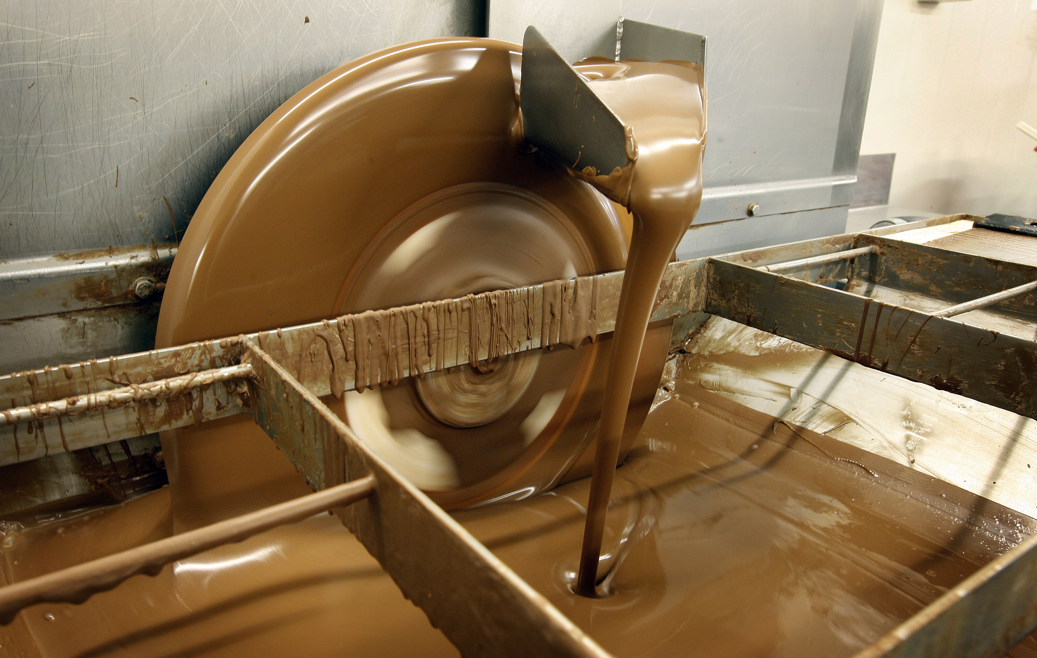 Chocolate production at Auckland's Devonport Chocolates. Photo/NZME