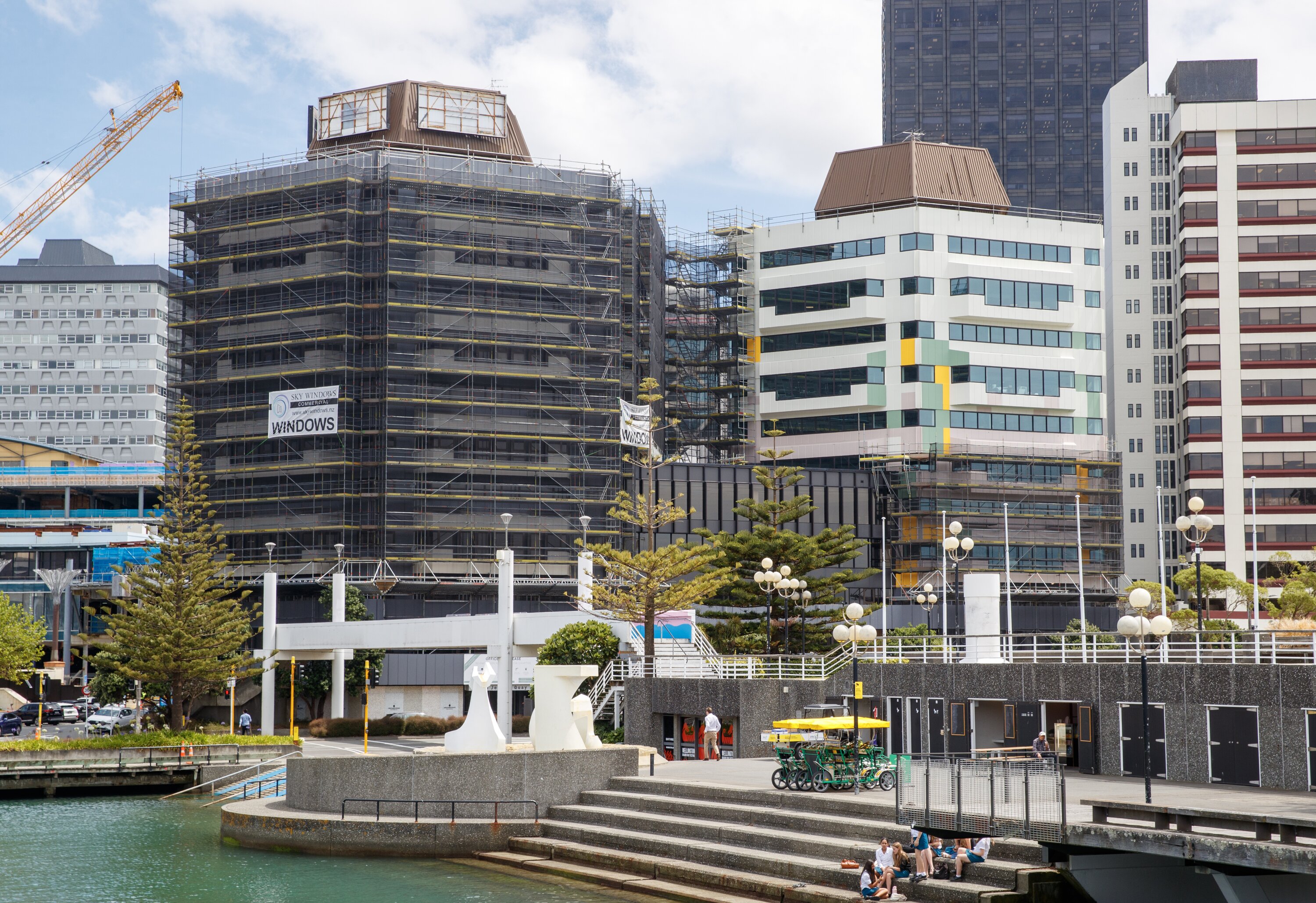 The former Datacom building on 68 Jervois Quay. Photo / Mark Mitchell