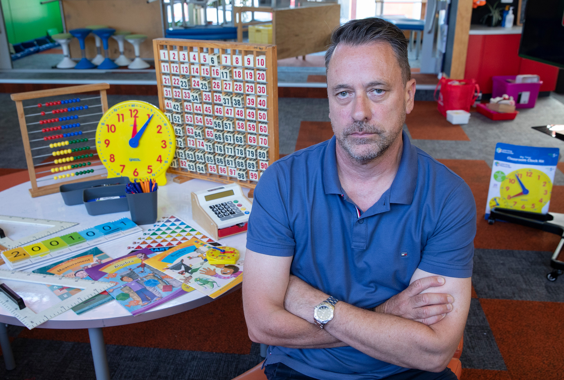 Perry Rush says there is a void of leadership in New Zealand's maths education. Photo / Mark Mitchell