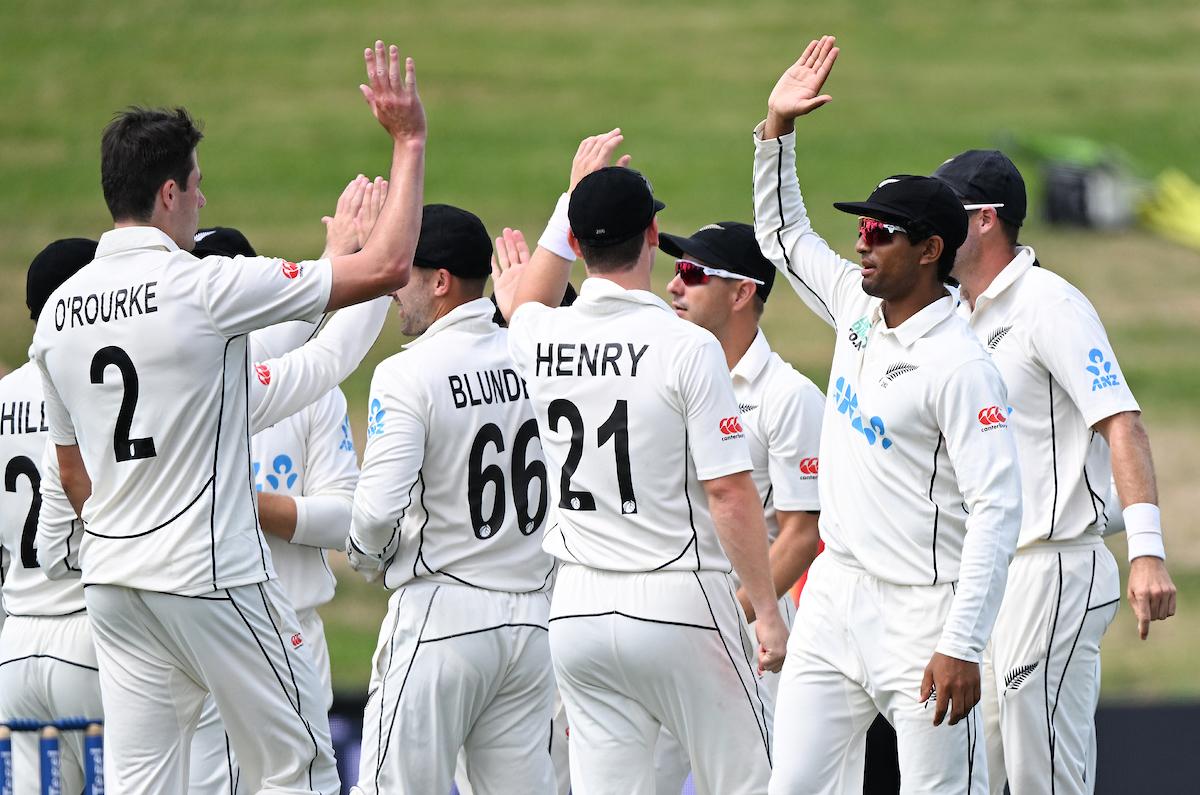 Will O’Rourke and Rachin Ravindra have been named in a 15-man Black Caps squad to face Afghanistan in a one-off test in India in September. Photo / Photosport