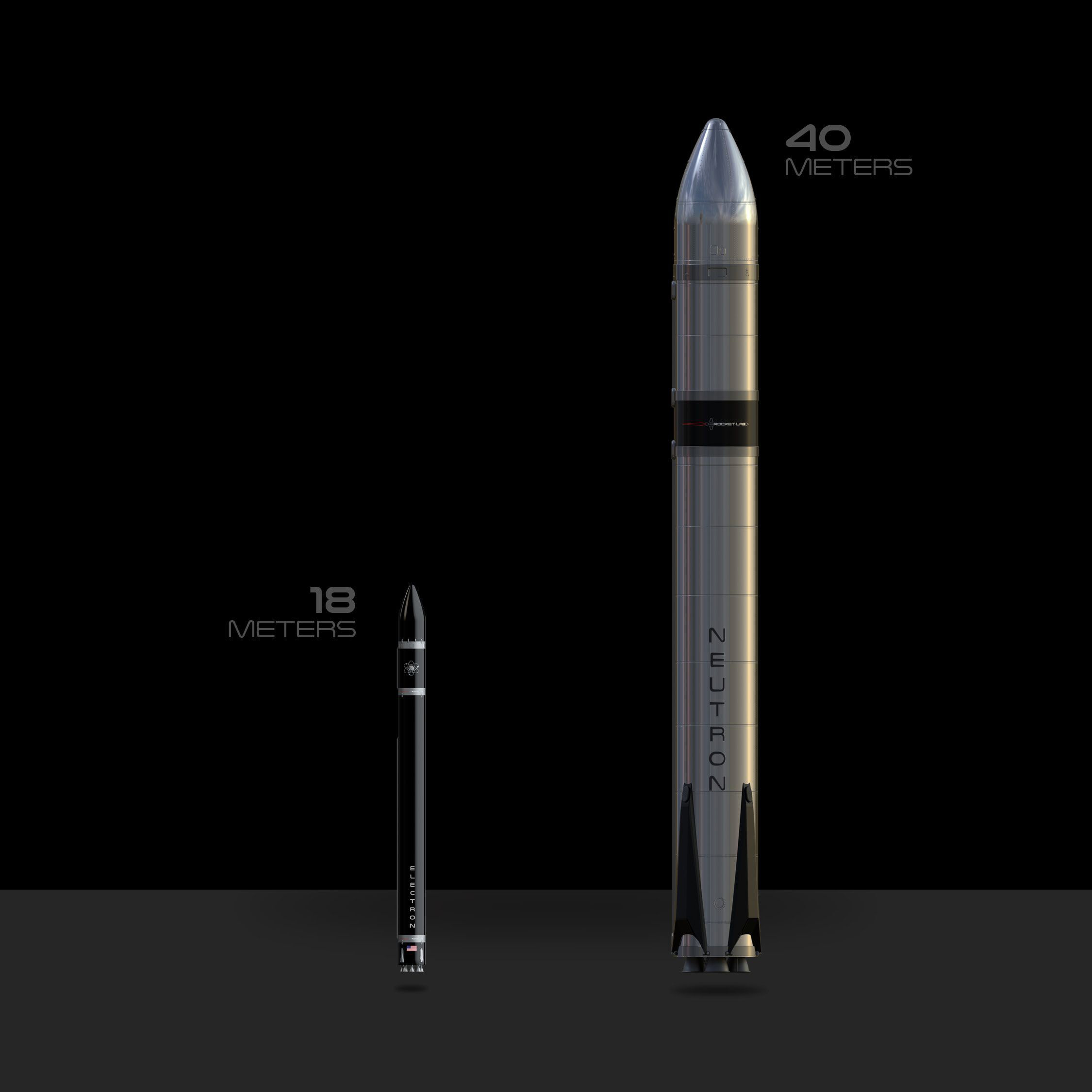 Rocket Lab's larger Neutron rocket could carry 43 times more mass to low-earth orbit compared to its existing Electron rocket, meaning it could be capable of carrying people to space. Photo / Supplied