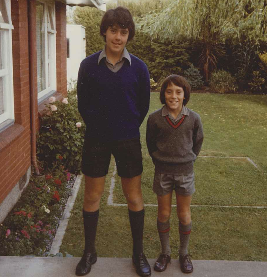 Jason Gunn (right) dreamed of being on TV since he was young and achieved it by becoming a children's TV presenter at 18.