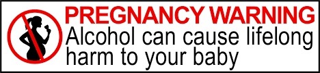 The new mandatory warning label which now appears on packaged alcoholic drinks supports advice from doctors, midwives, Manatū Hauora, and many other groups that there is no safe amount of alcohol that can be consumed while pregnant.