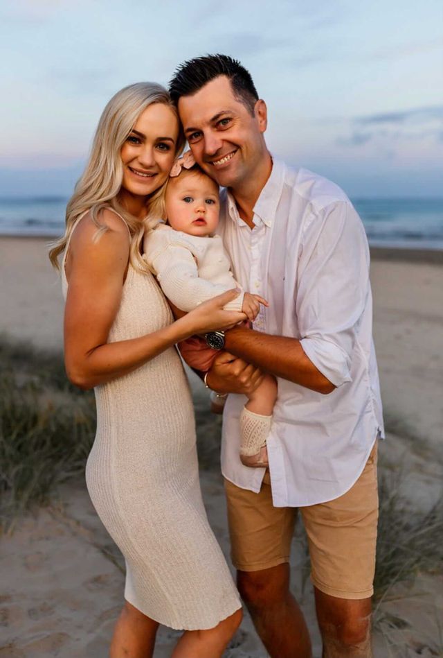Jade and partner Craig decided to postpone the surgery until they'd had their baby daughter Maddison. Photo / @jade.vercoe