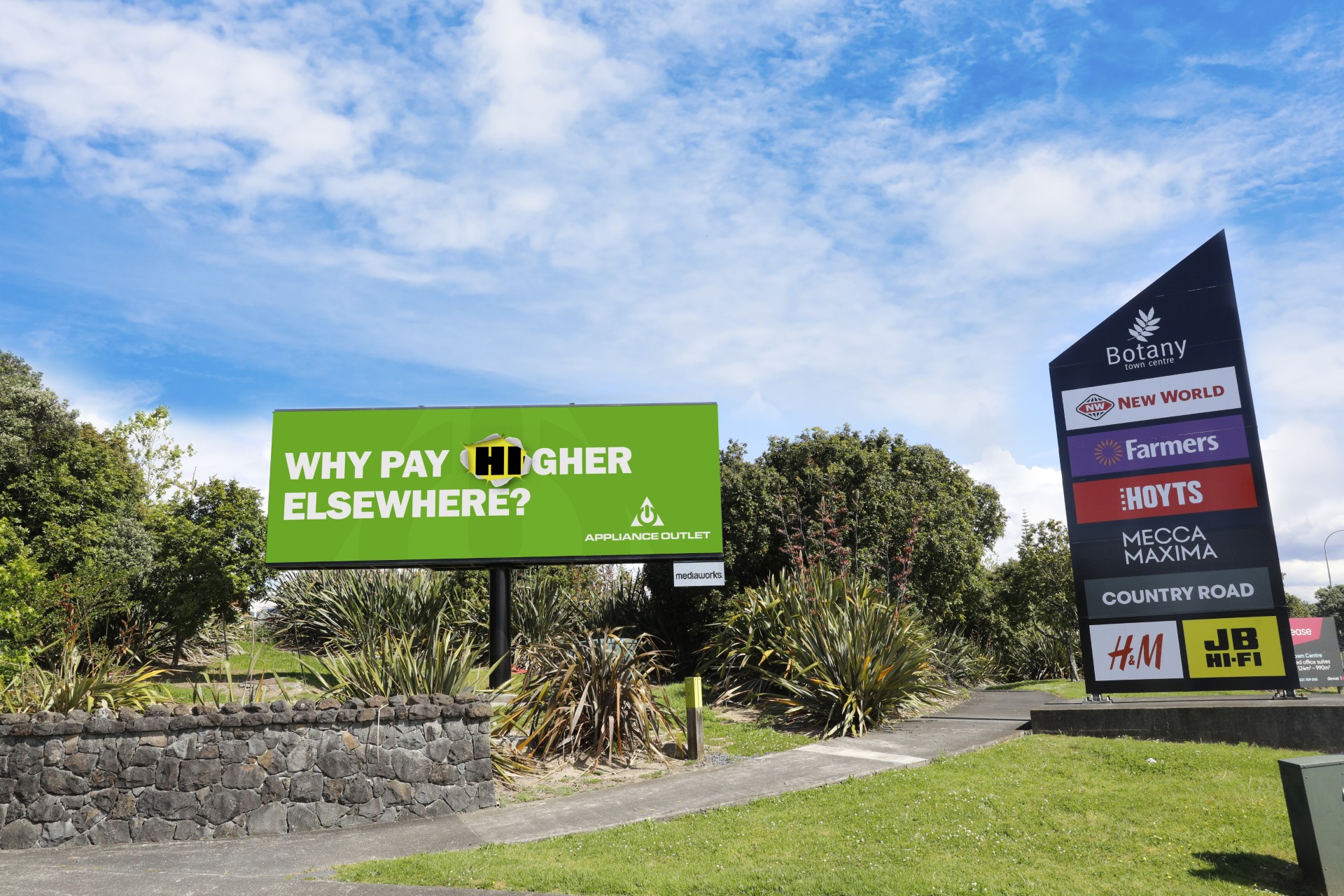 Appliance Outlet's advertising campaign targeted rivals such as JB HiFi, Harvey Norman and Noel Leeming. Photo / supplied