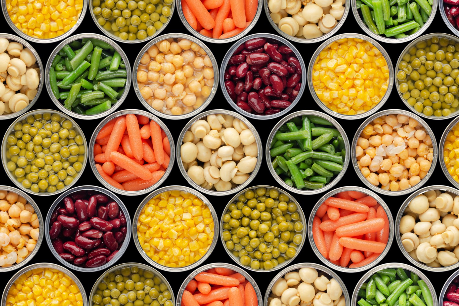 Canned food can last a long time in a pantry, and can be more affordable. Photo / Getty Images