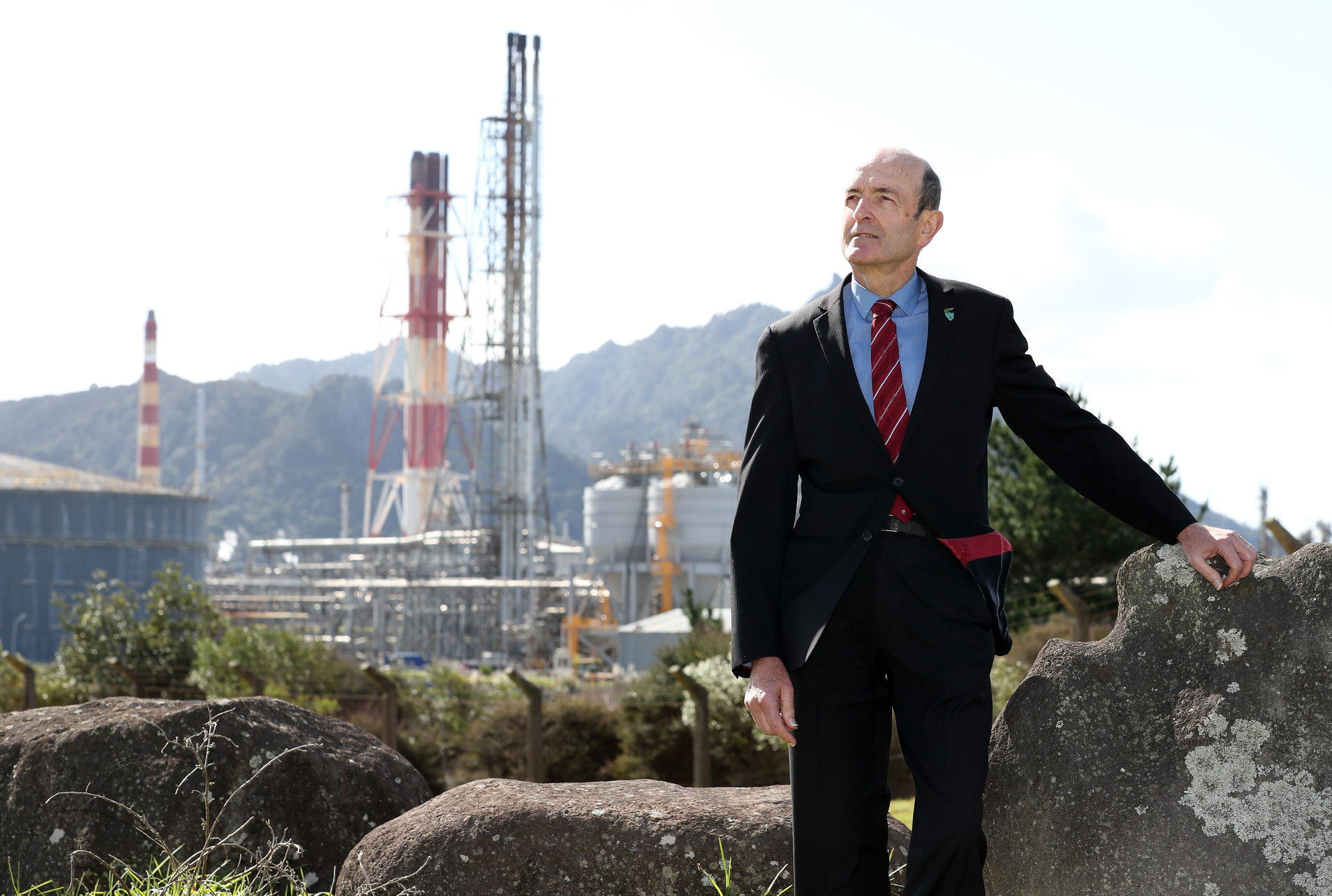 Social Credit's Chris Leitch has launched an online petition, calling on the Government to buy all shares in Refining NZ. Photo / Michael Cunningham