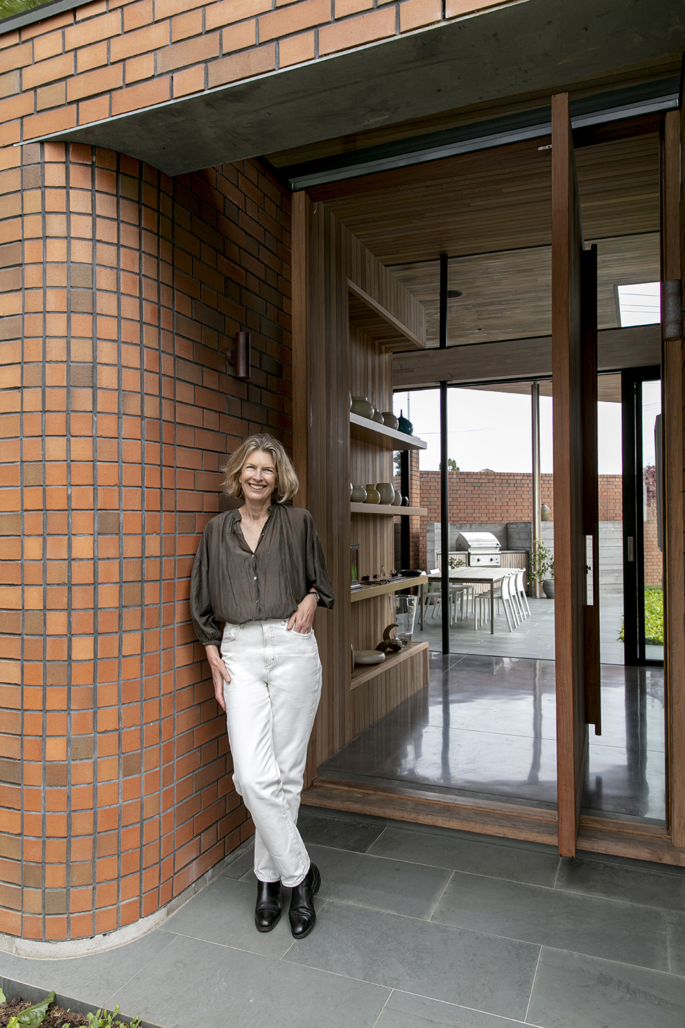 Book publisher Debra Miller at home. Photo / Babiche Martens