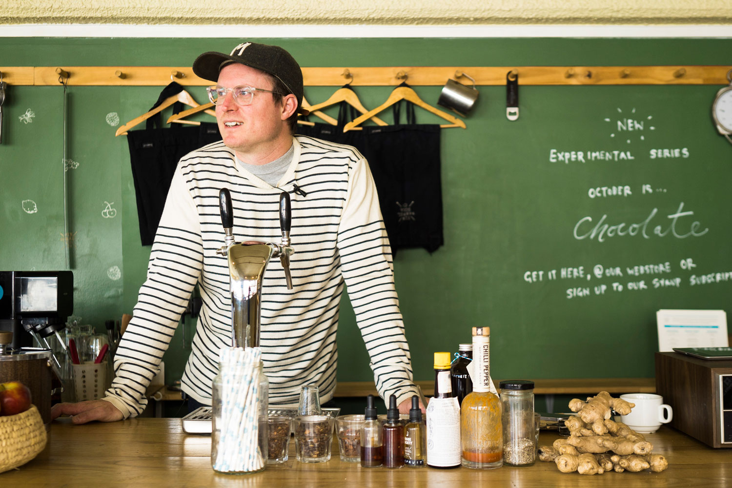 Joseph Slater, co-founder of Six Barrel Soda. Picture / Supplied