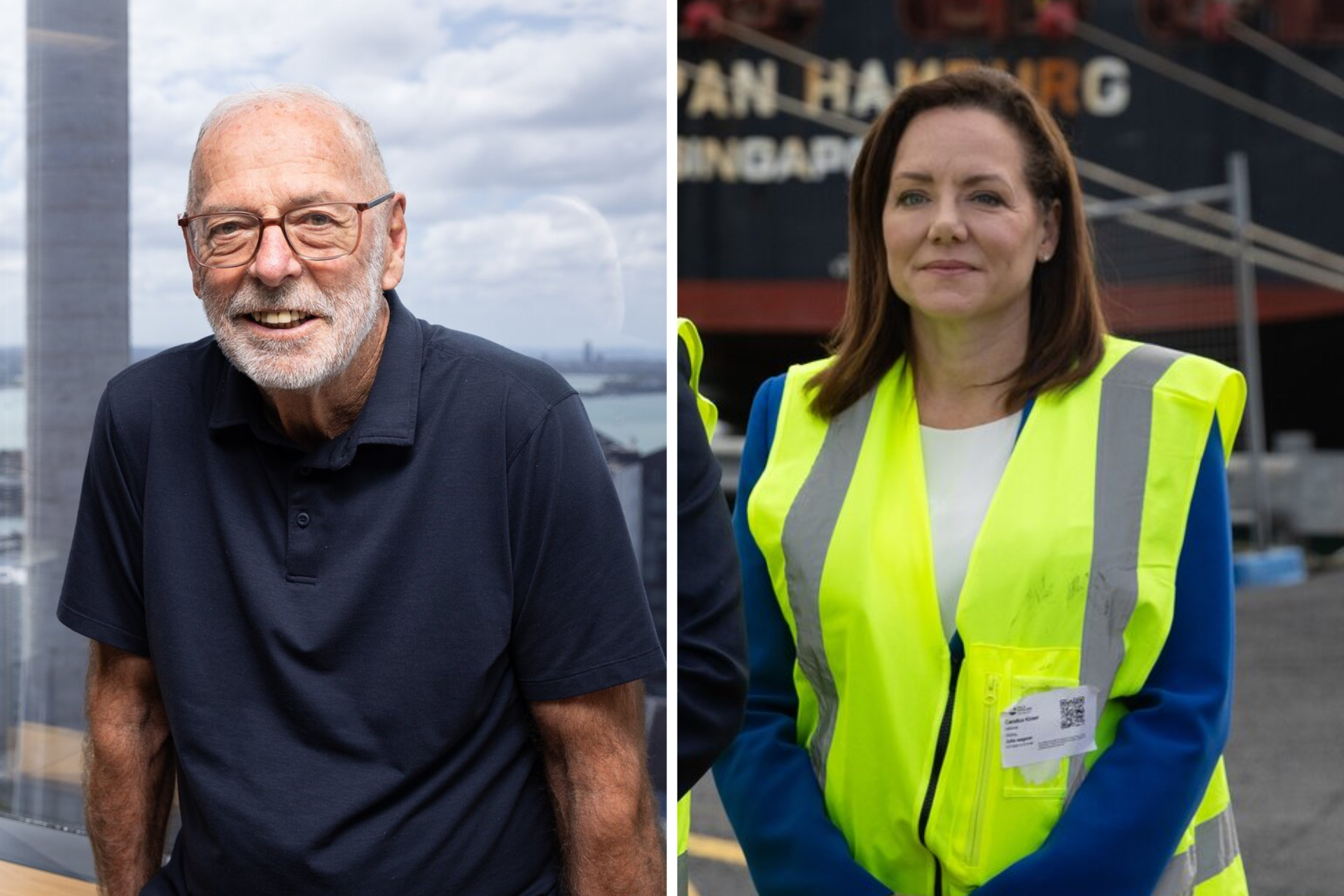 Auckland mayor Wayne Brown (left) says a drunken man 