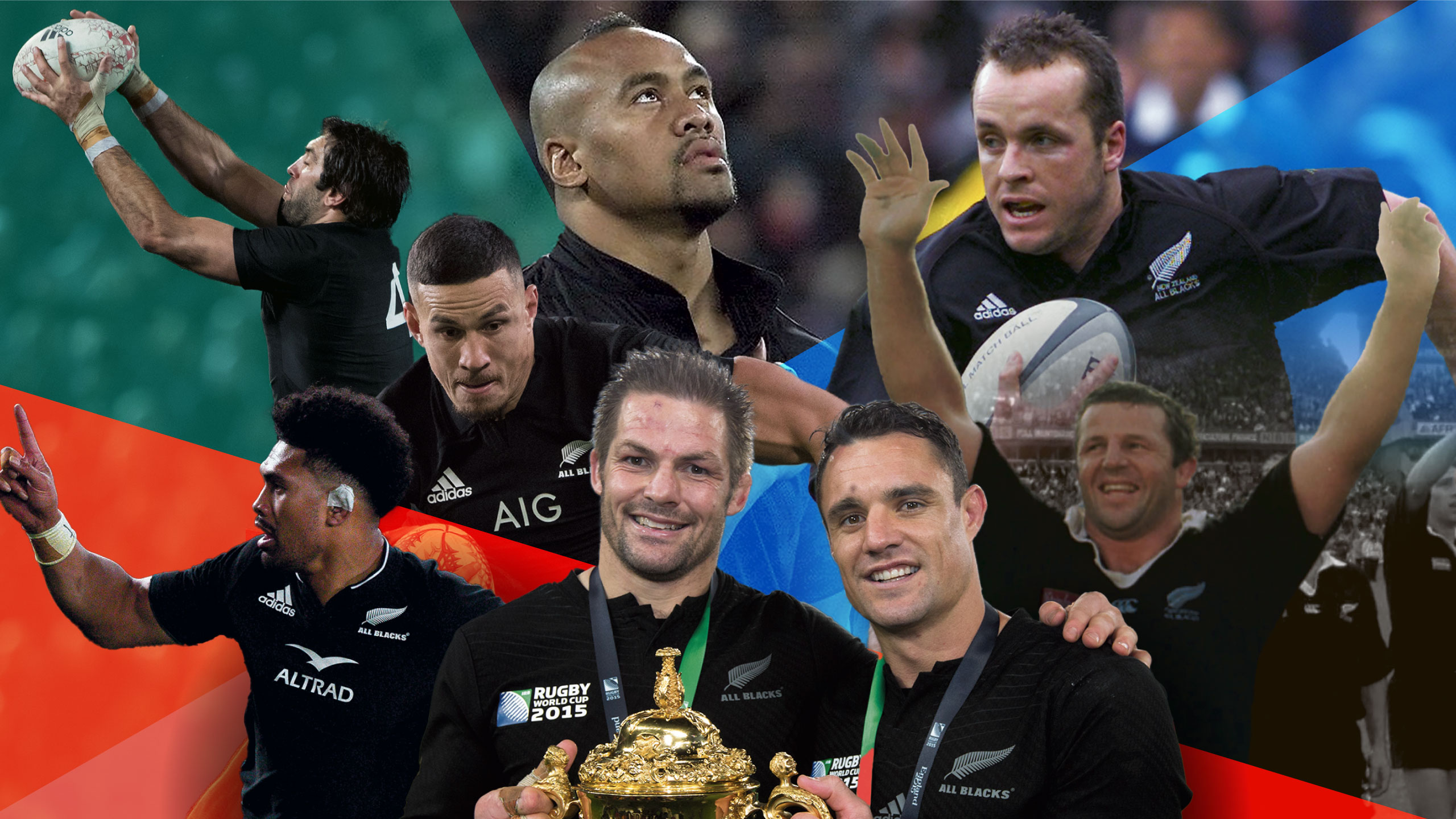 The best All Blacks of the professional era. Photo / Andrew Louis