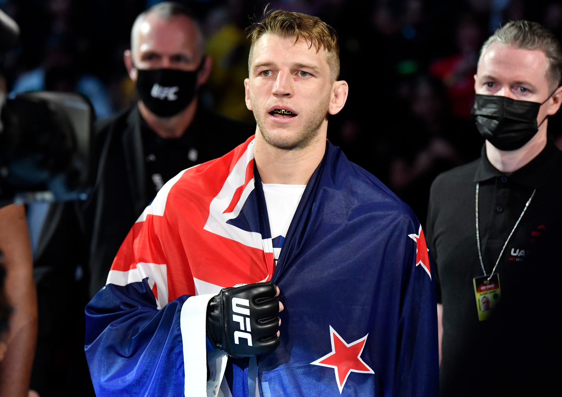 Dan Hooker has been at the forefront of MMA's rise in New Zealand. Photo / Getty