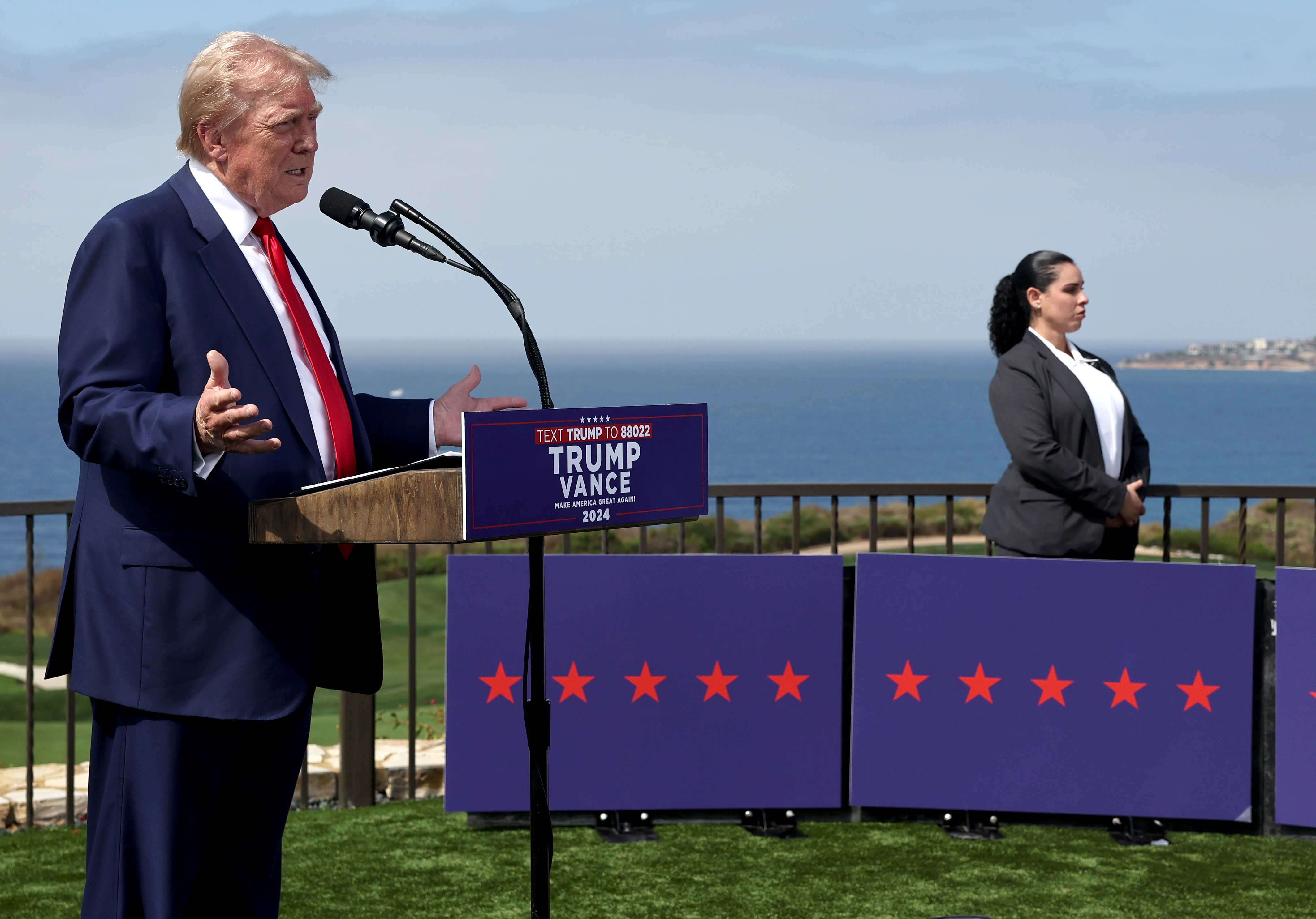 Donald Trump, running to return to the White House, earlier this week urged Tel Aviv to strike at Iran’s nuclear programme. Photo / Getty Images
