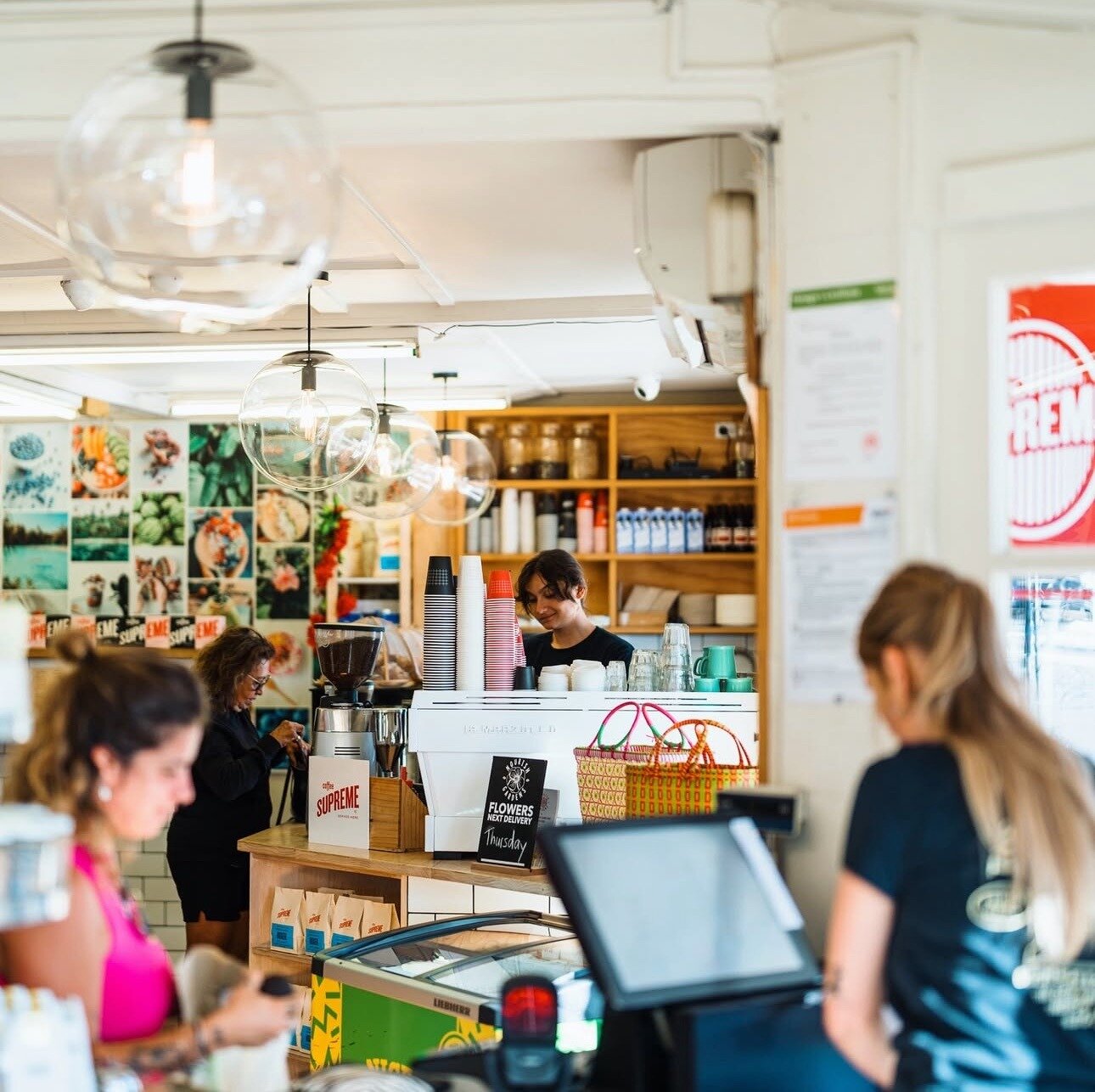 Visit the The Island Grocer for produce, oils, and an excellent bread and pastry selection. Photo / Anna King Shahab
