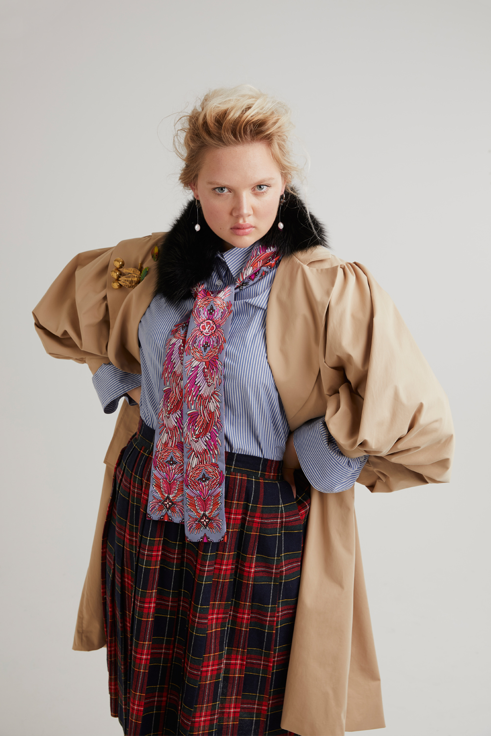 Photo / Mara Sommer. Fashion director / Dan Ahwa. Model / Holly Rose Emery from N Model Management