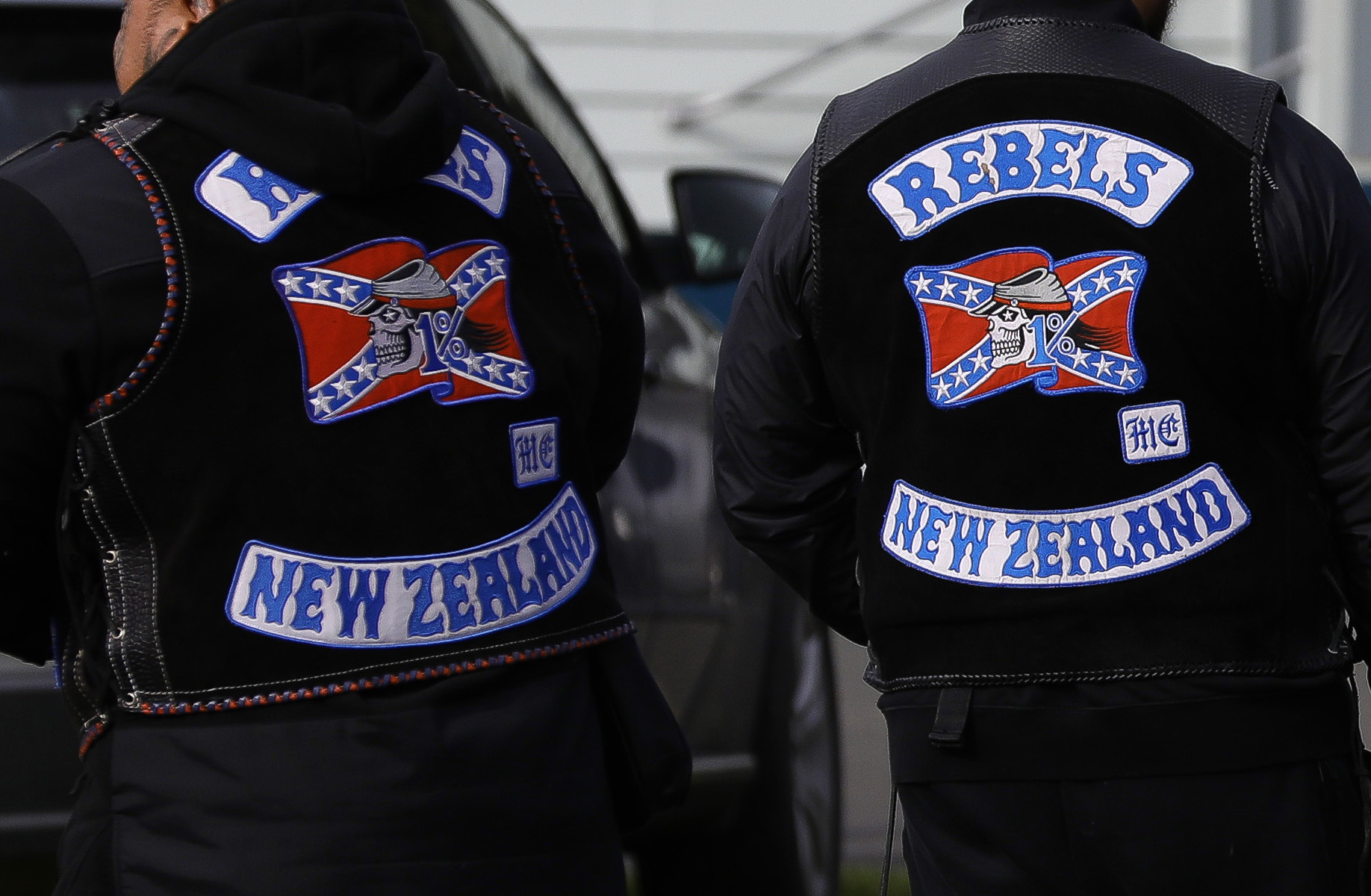 A gang patch can be used to intimidate, but can also be a harmless act of expression.