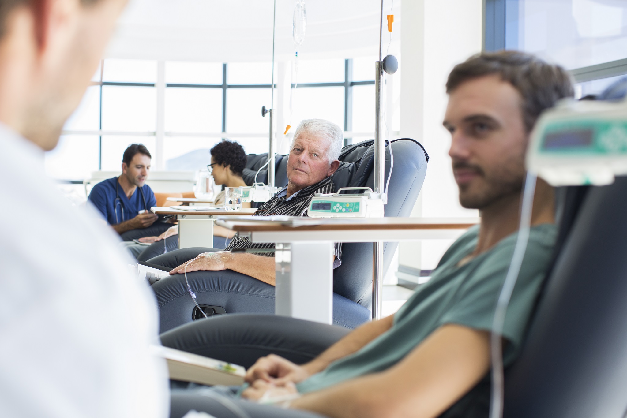 There are various types of chemotherapy that work in particular ways, but the most common type interferes with the cancer’s DNA so the cancer cells cannot grow. Photo / Getty Images