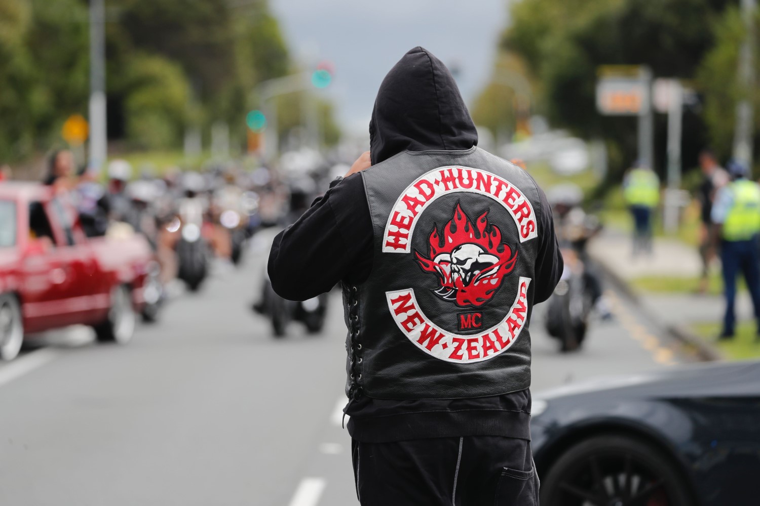 The Head Hunters have been one of the dominant motorcycle gangs in Auckland for more than 20 years but now face the challenge of new rivals. Photo / Dean Purcell