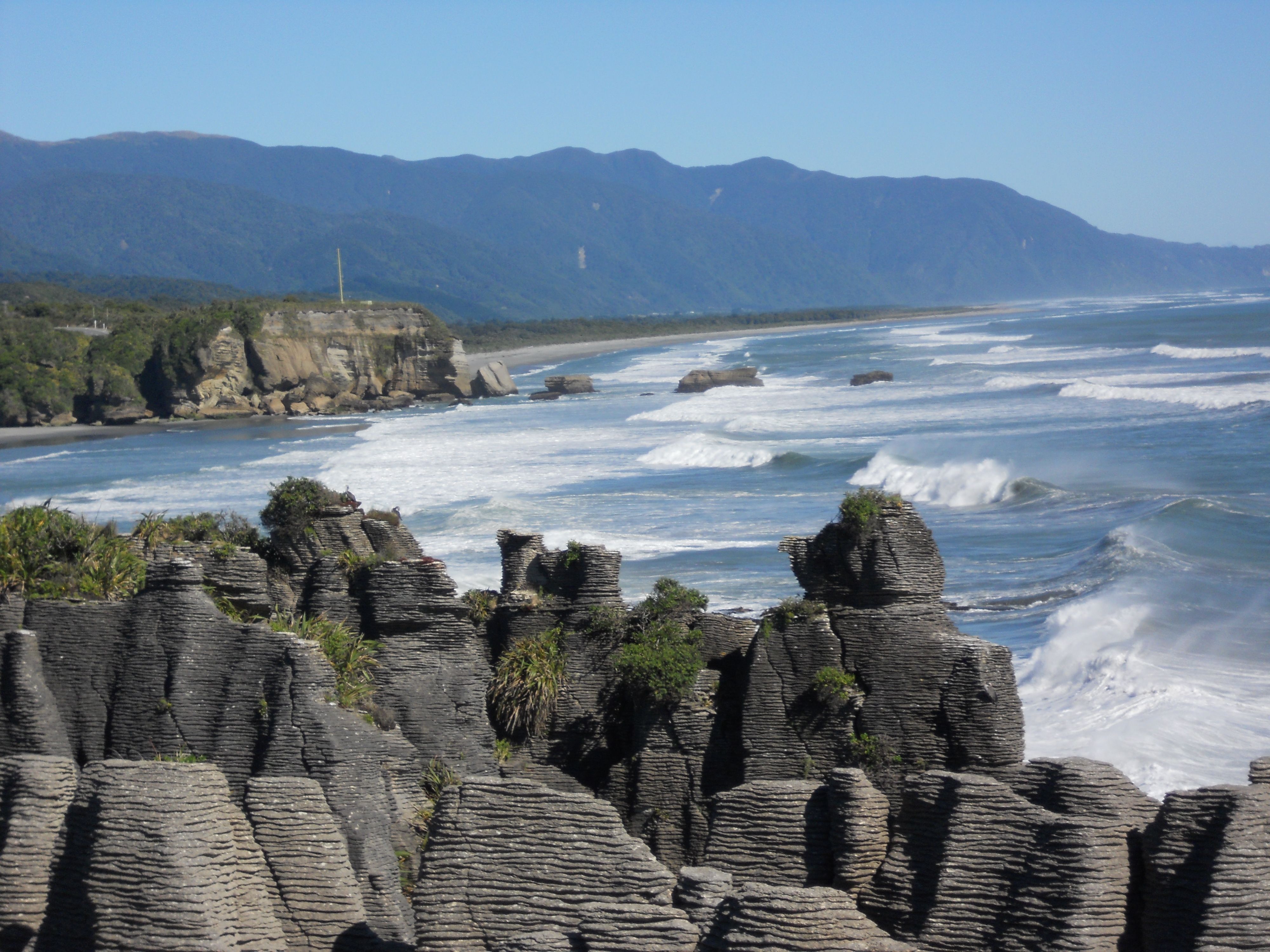 Pancake rocks on the West Coast of the South Island. Photo / Supplied
