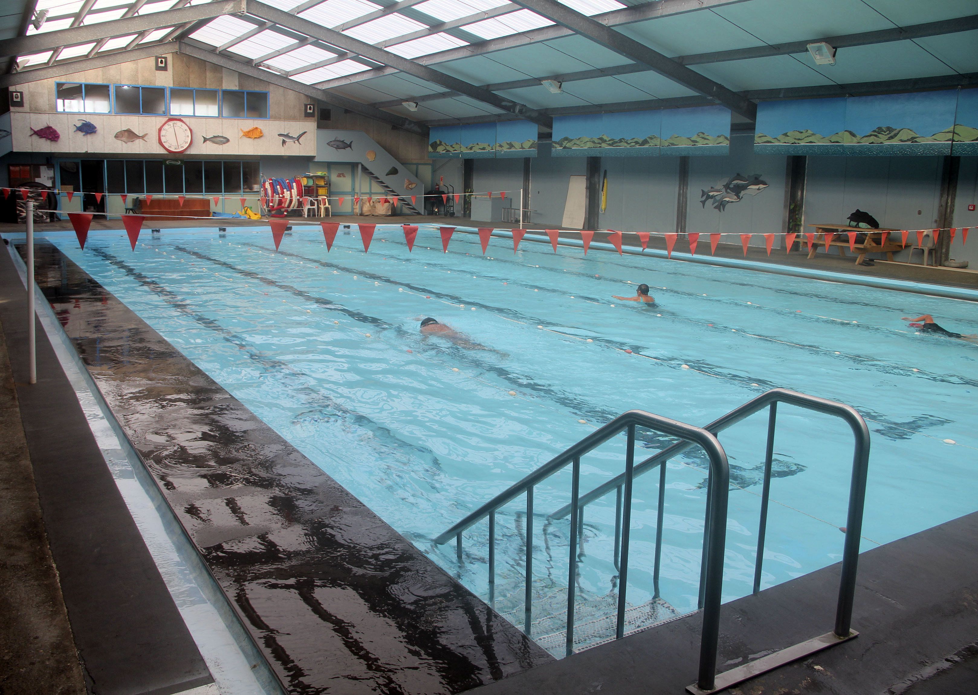 Kawakawa Community Pool was to have been demolished almost a decade ago, but was saved when the local community organised a makeover and Sport Northland stepped in as the new owner. Photo / Darren Markin